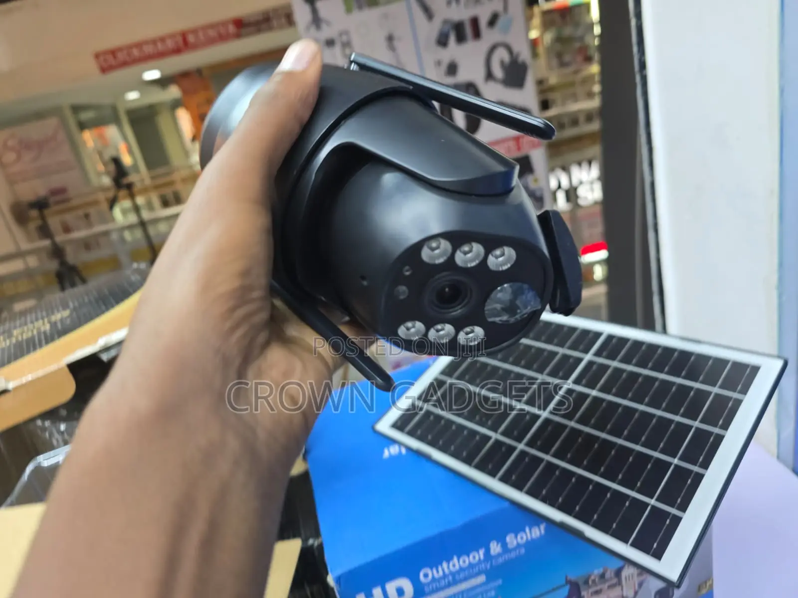 Smart Solar PTZ CCTV Camera With Cloud and Tf Storage