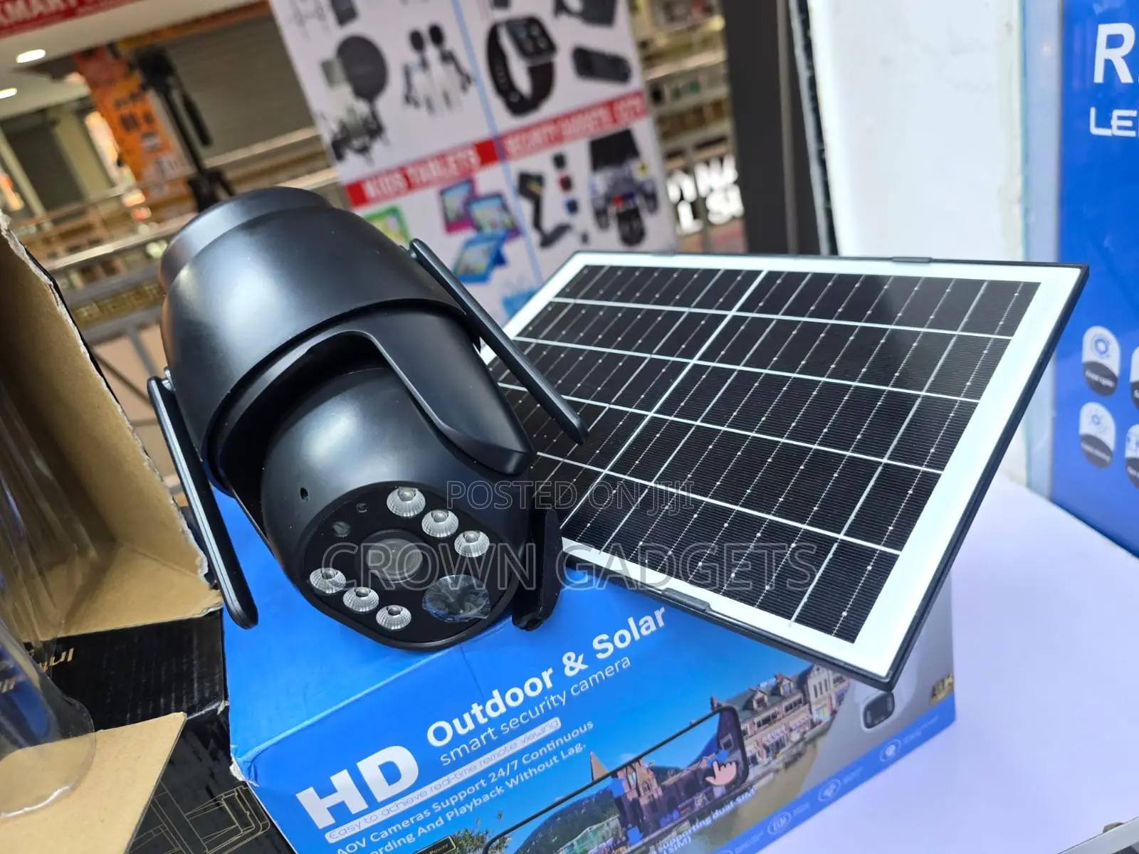 Intelligent Solar Energy Alert PTZ Camera, 4g Solar PTZ Security Camer