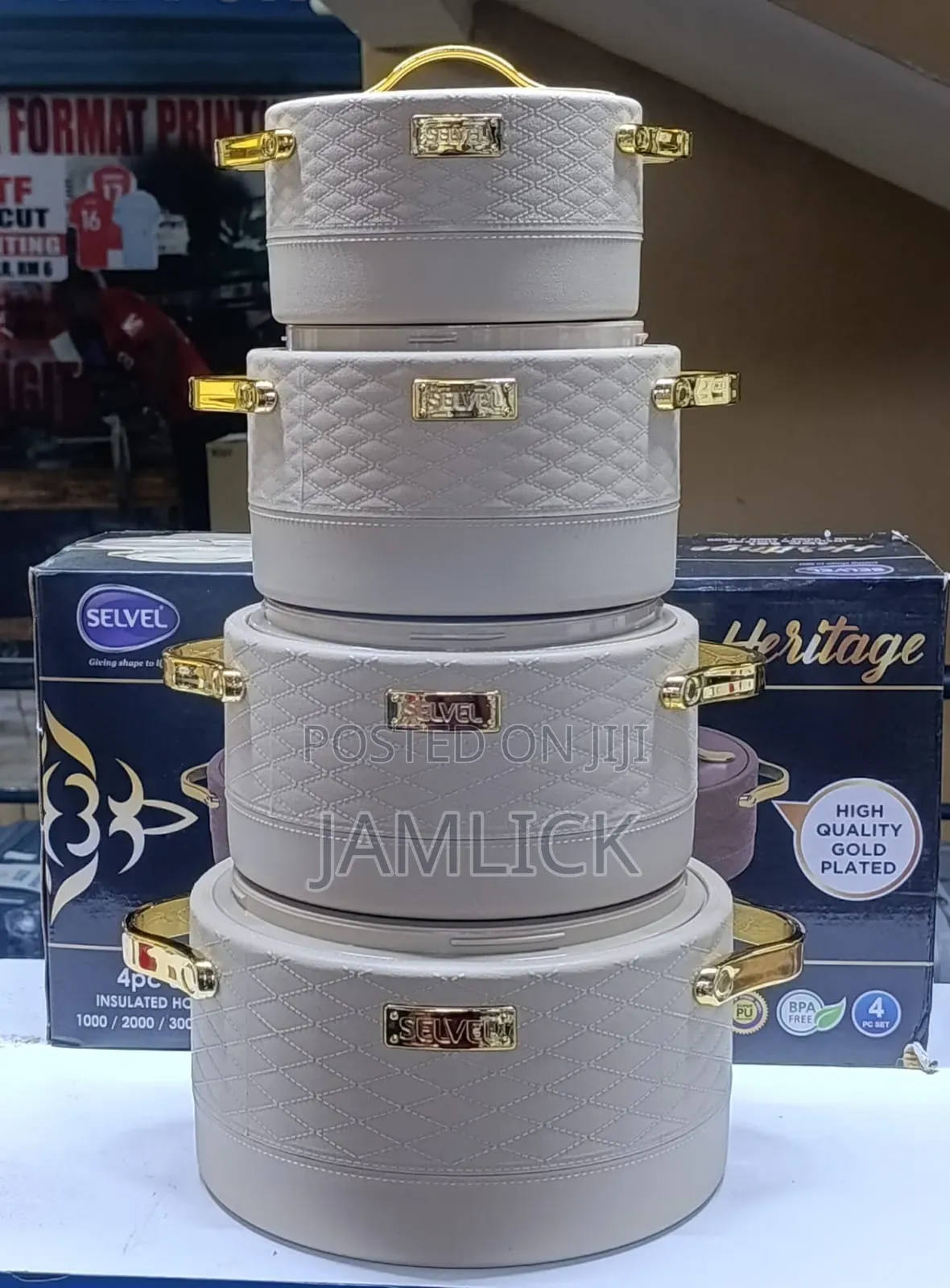 4pc Heritage Hot Pot Set - Jf
