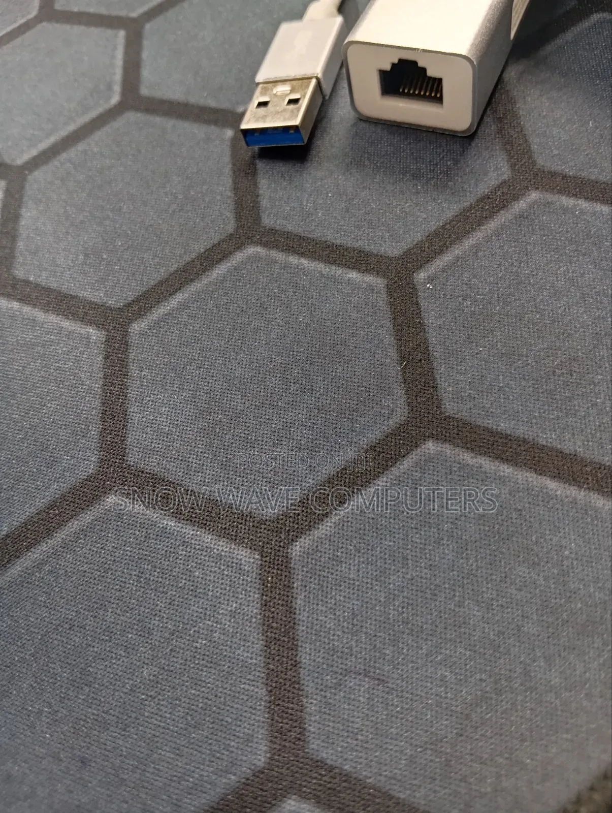 Usb 3.0 3 Port Hub With Gigabit Ethernet Adapter