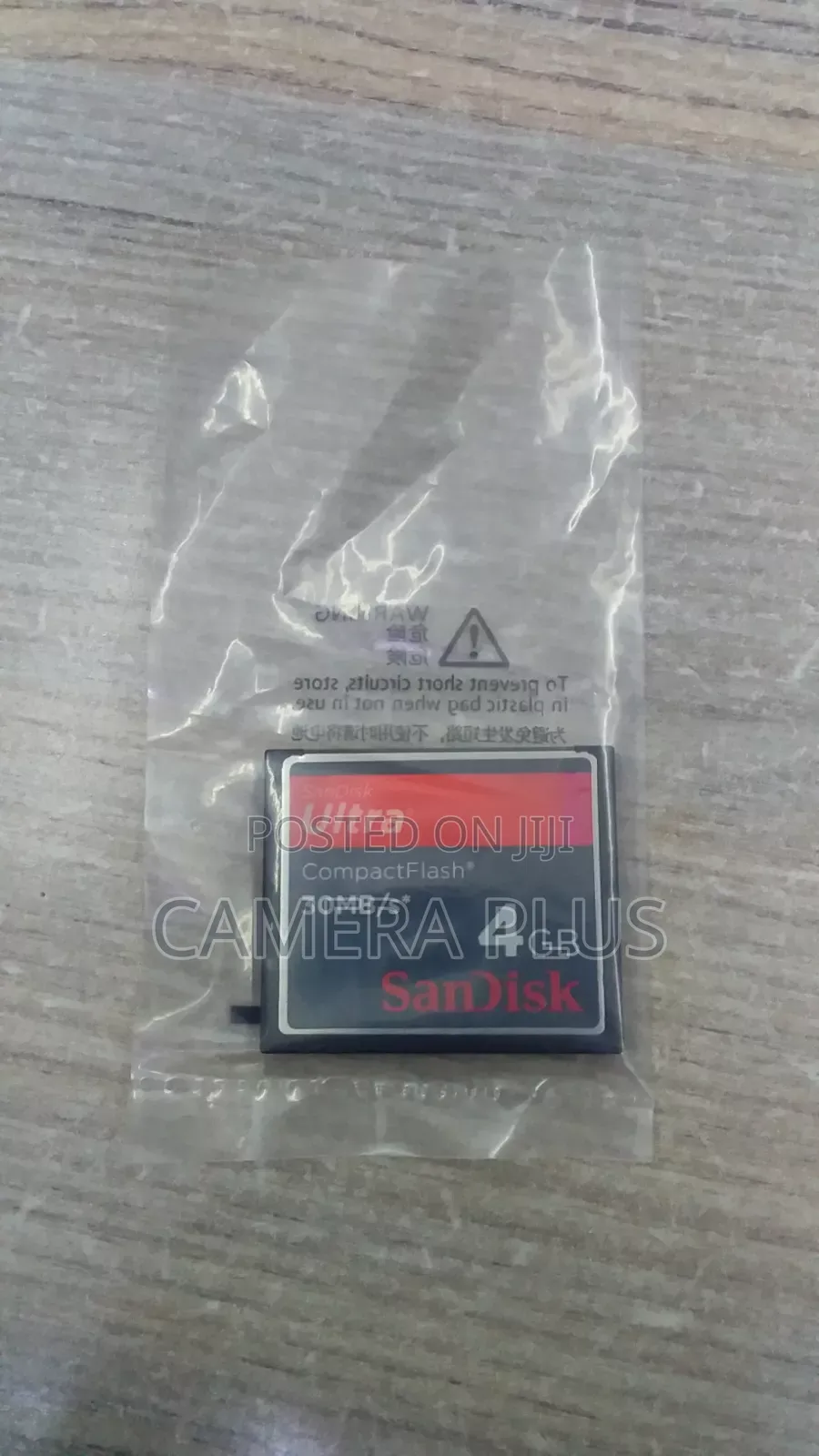 Sandisk Ultra Compac Flash Cf Memory Card