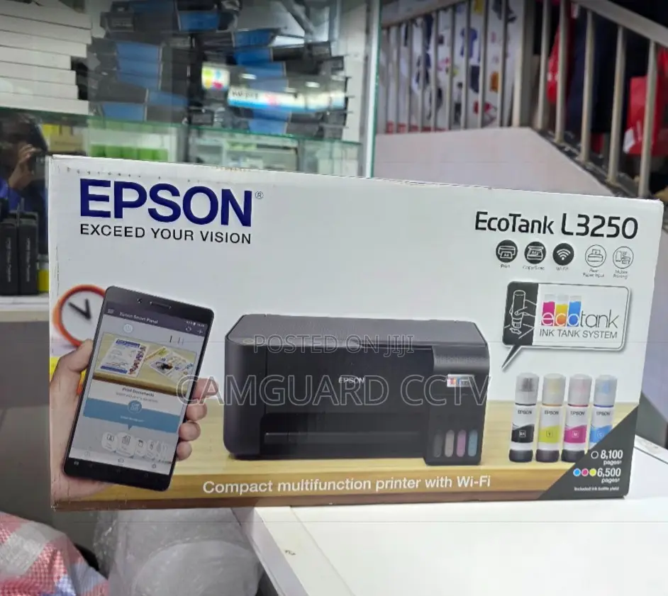 Epson L3250 Wireless Multifunction Printer – Print, Copy Scan