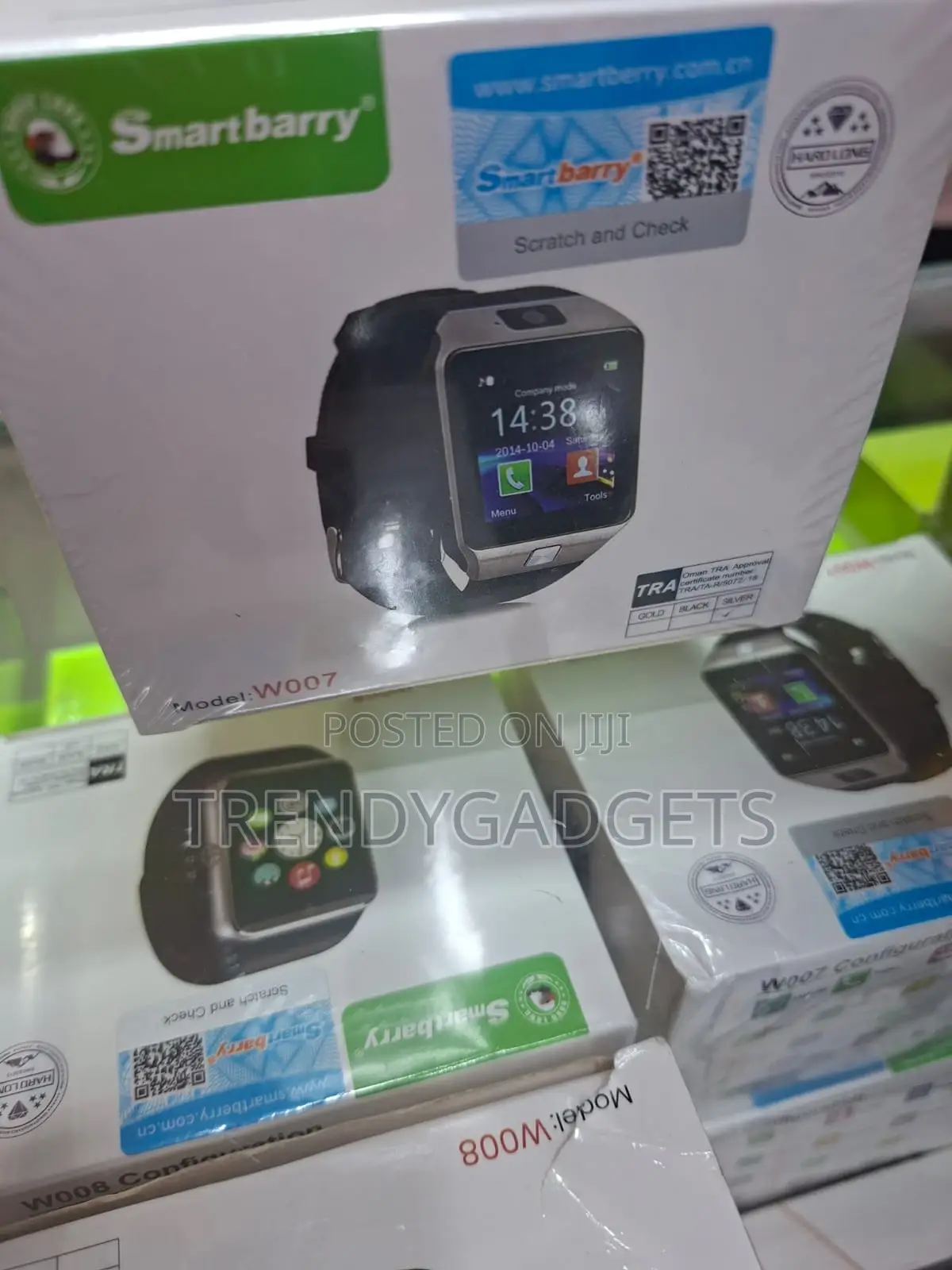 Smartberry W007 Touchscreen Smartwatch With Camera