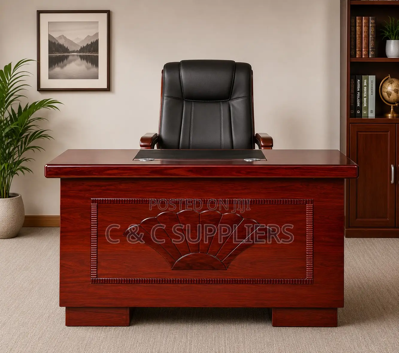 Office Working Desk With Drawer's-1.4m