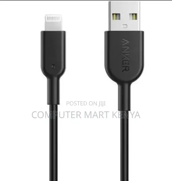 Anker Powerline Ii With Lightning Connector 3ft Black