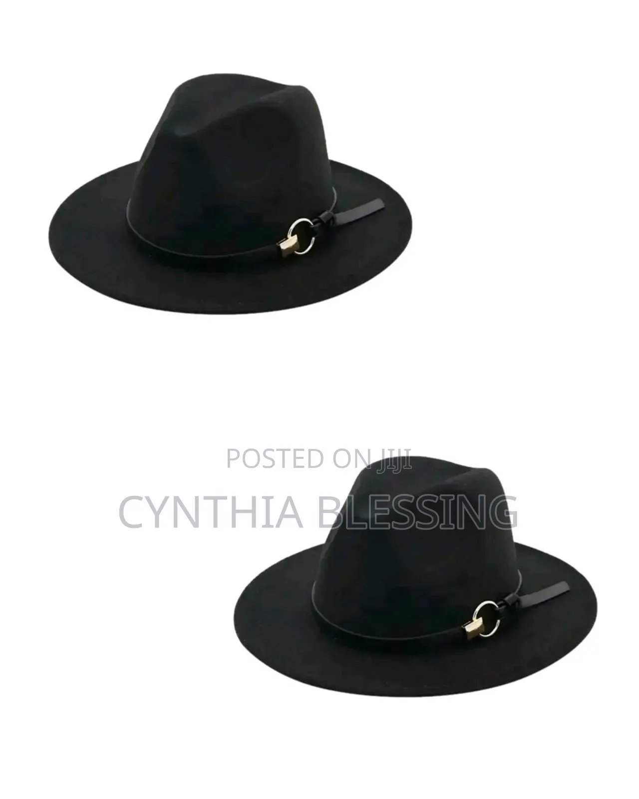 Fashion Fedora Hat_black