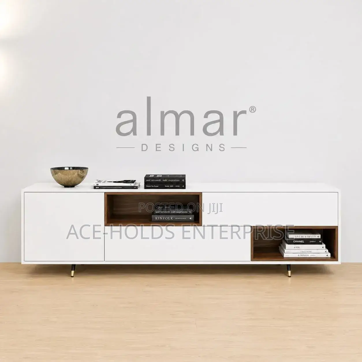 Nyali 5ft Modern Design Tv Stand - MDF Wood