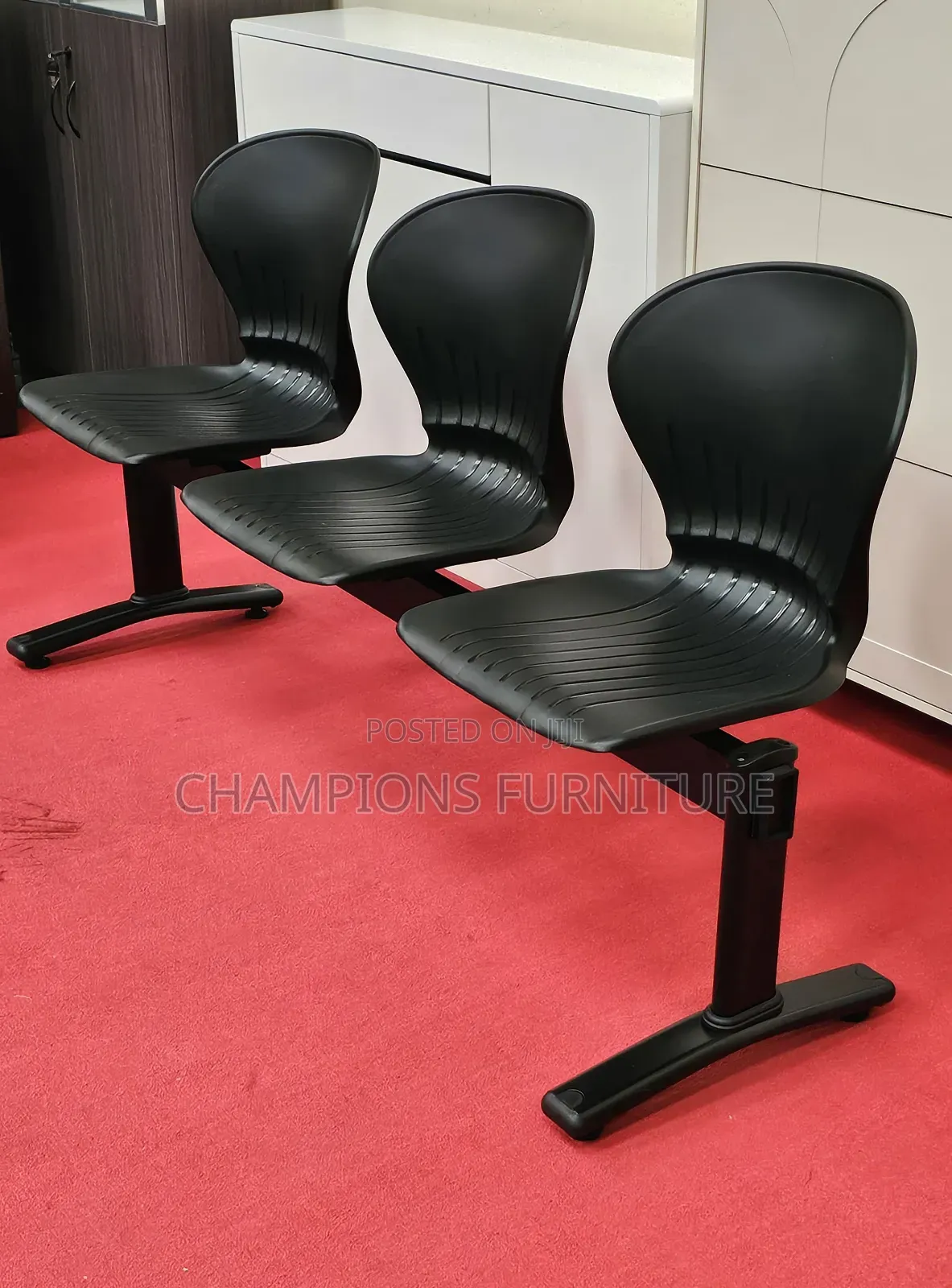 3 in 1 Linked Plastic Chair