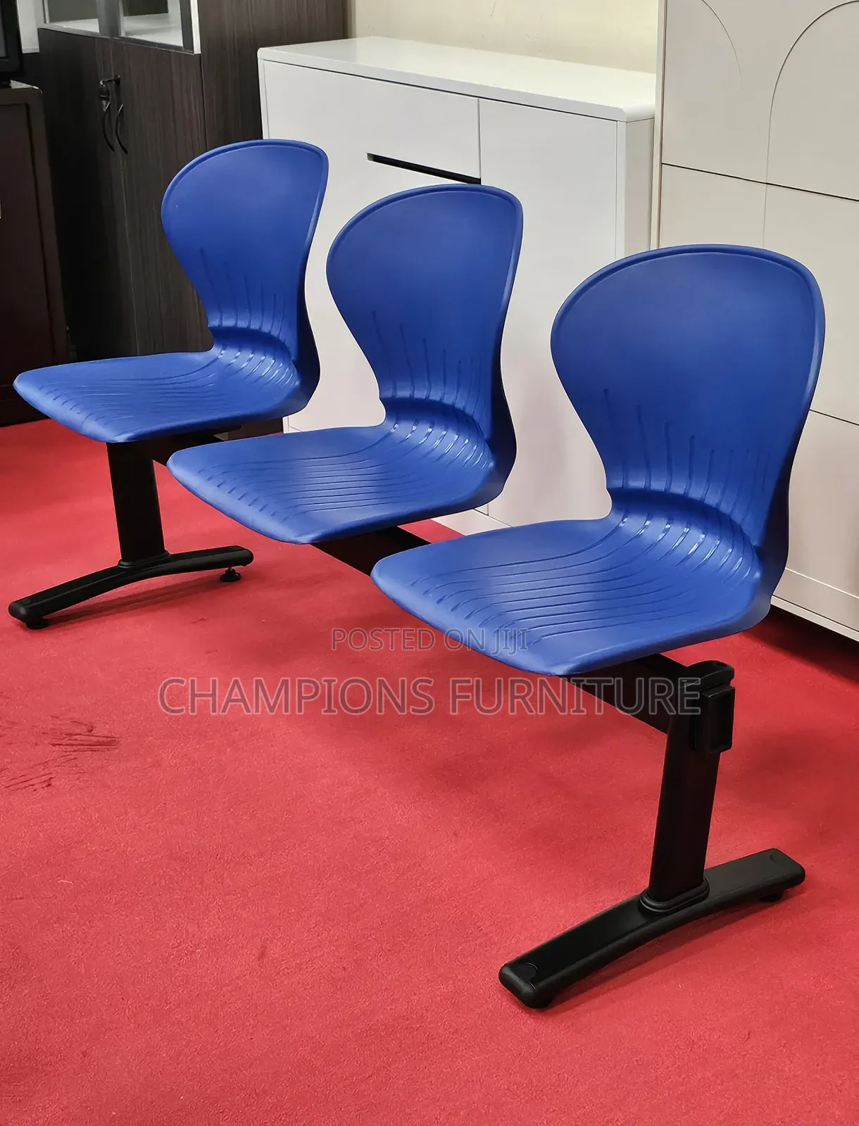 3 in 1 Linked Plastic Chair