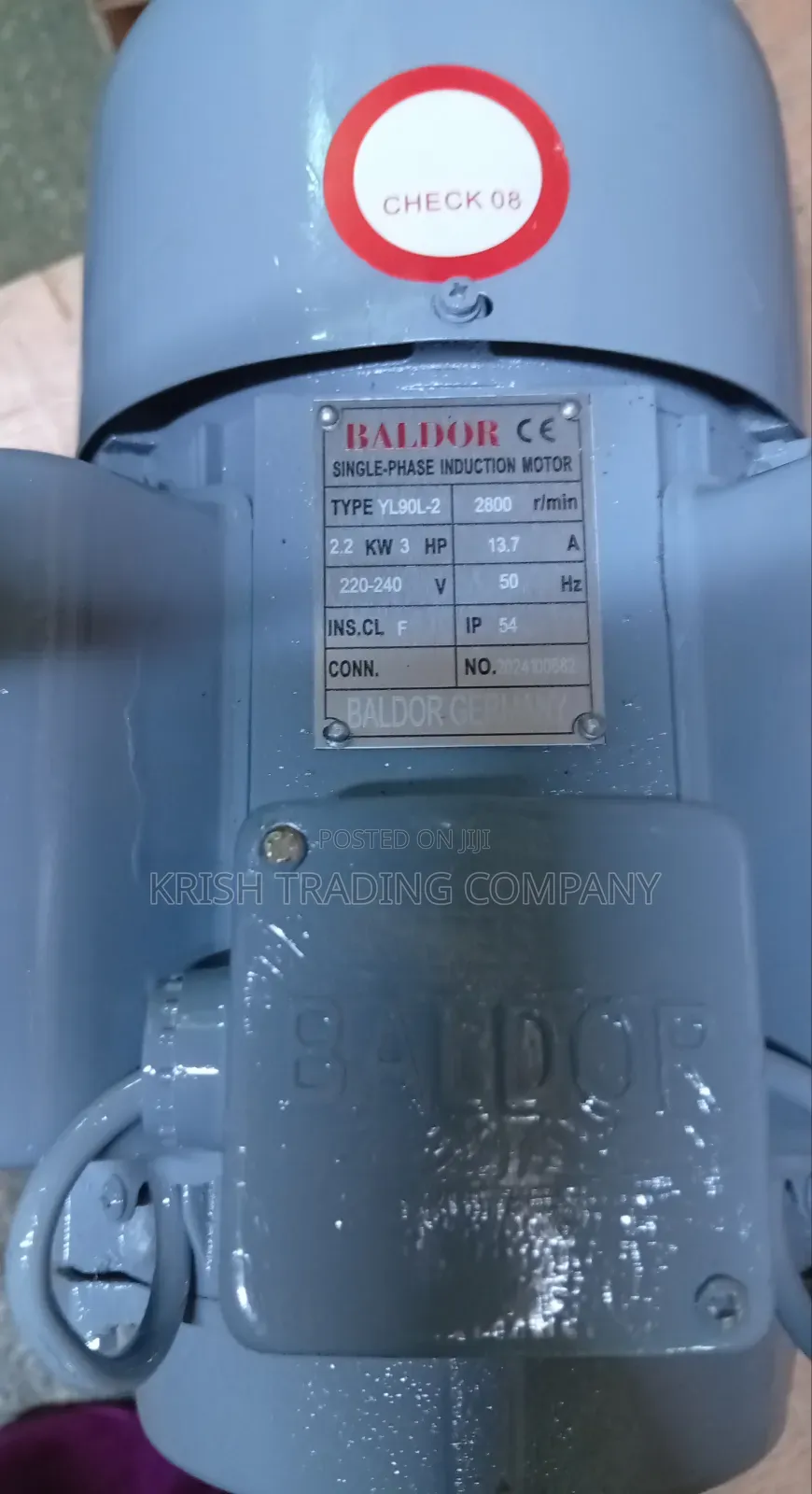 5hp 3.75kw Single Phase Electric Induction Motor