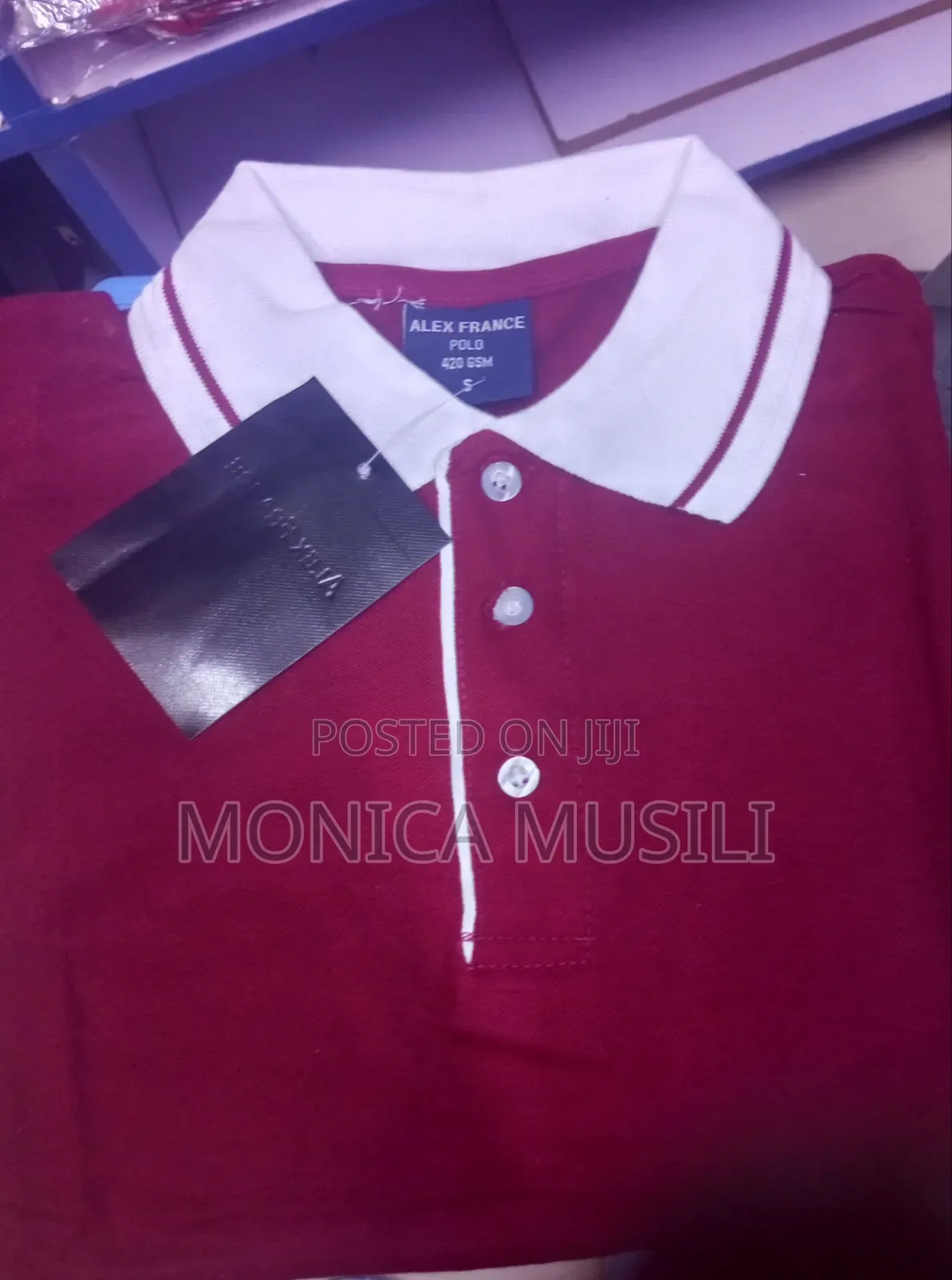 Red White Poloshirts