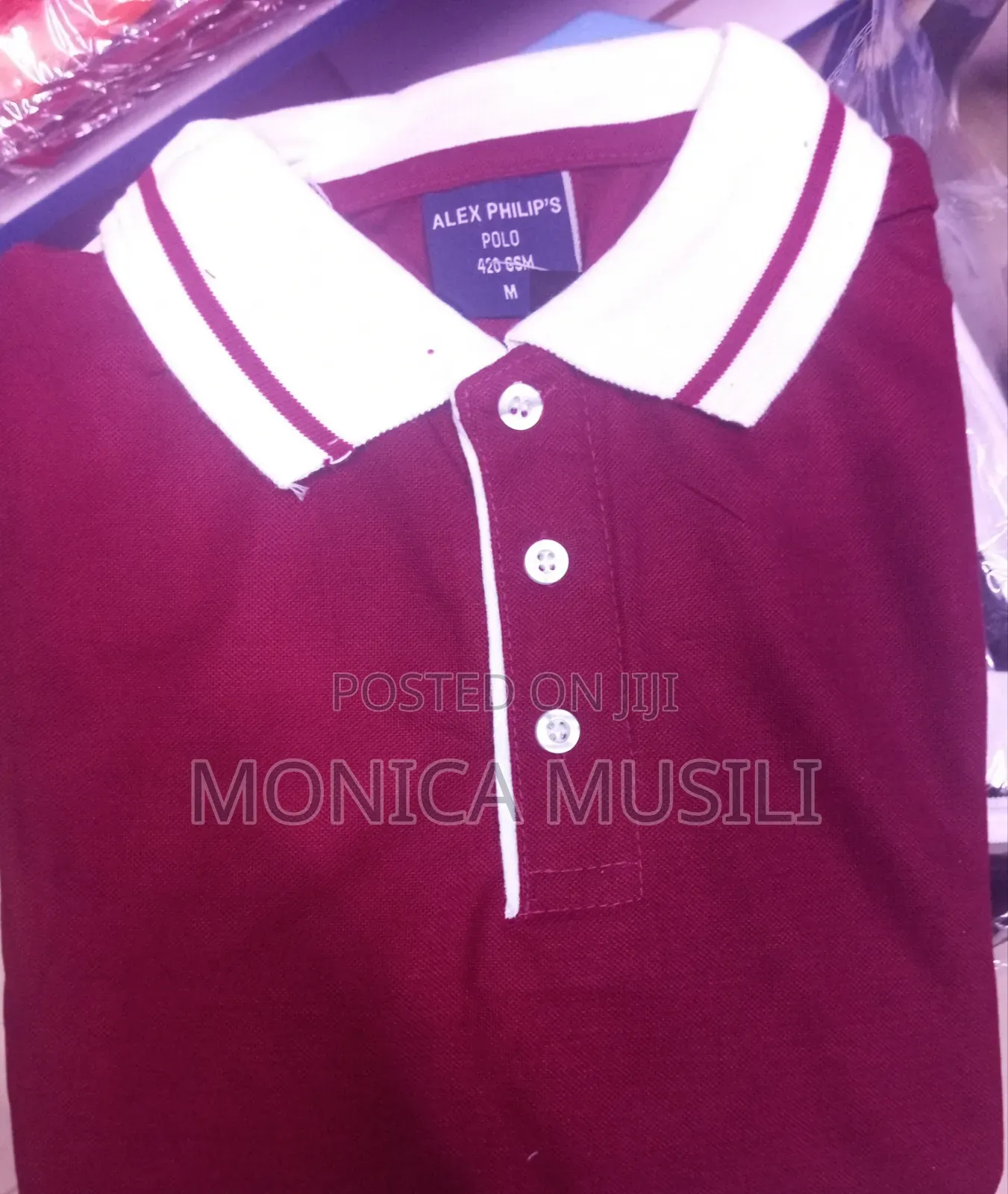 Red White Poloshirts