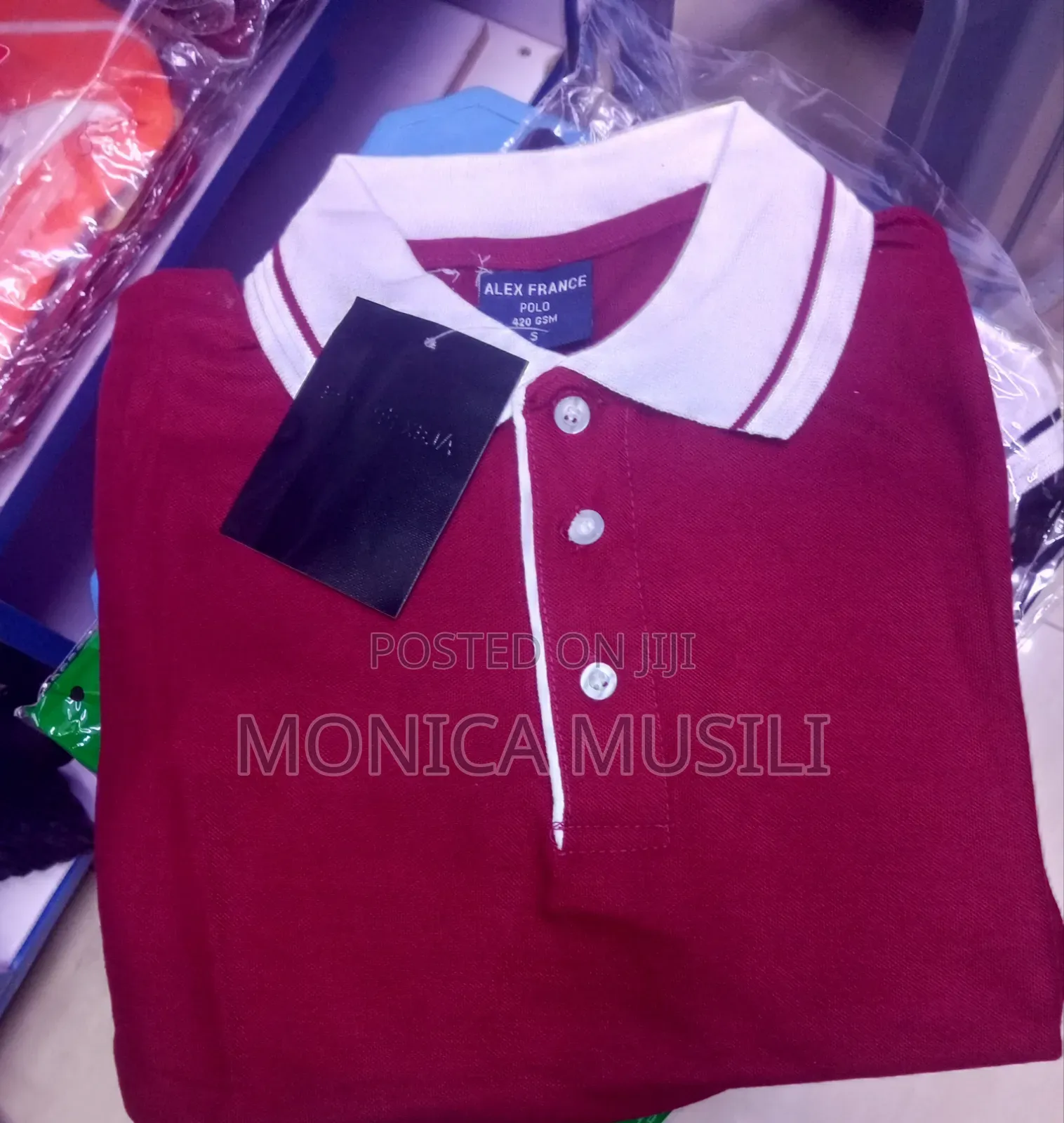 Red White Poloshirts