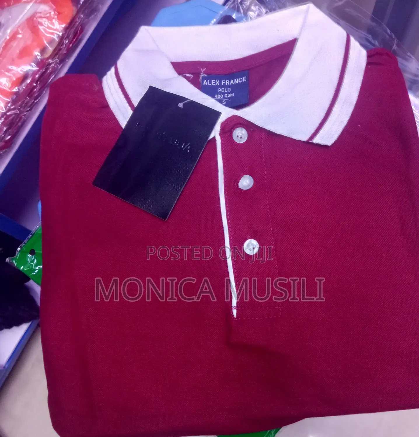 Red White Poloshirts