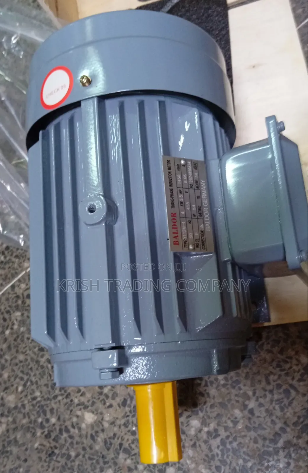 5.5hp 4kw Three Phase Induction Motor