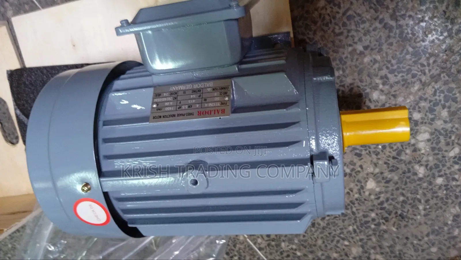 5.5hp 4kw Three Phase Induction Motor