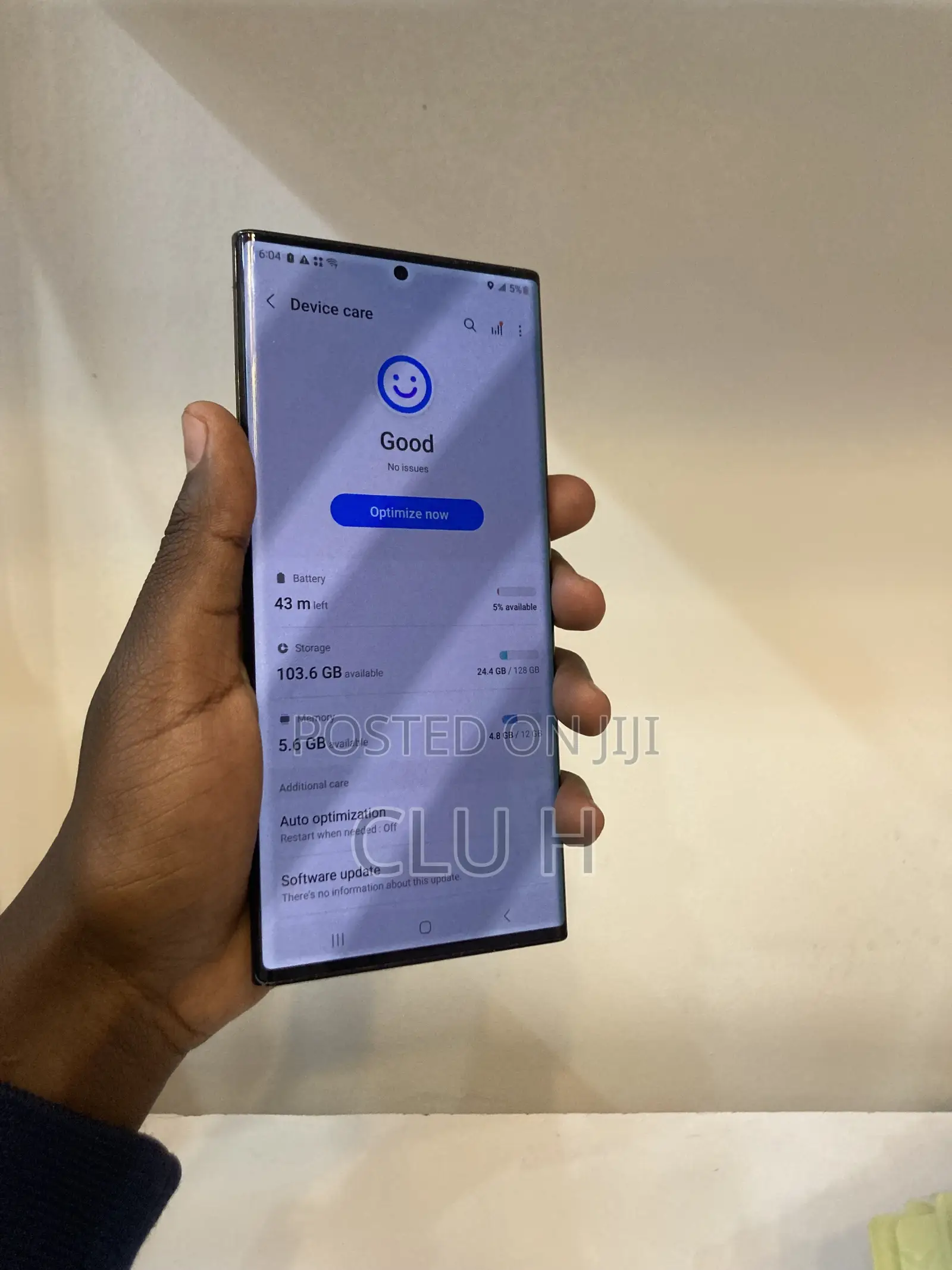Samsung Galaxy Note 20 Ultra 5G 128 GB Black