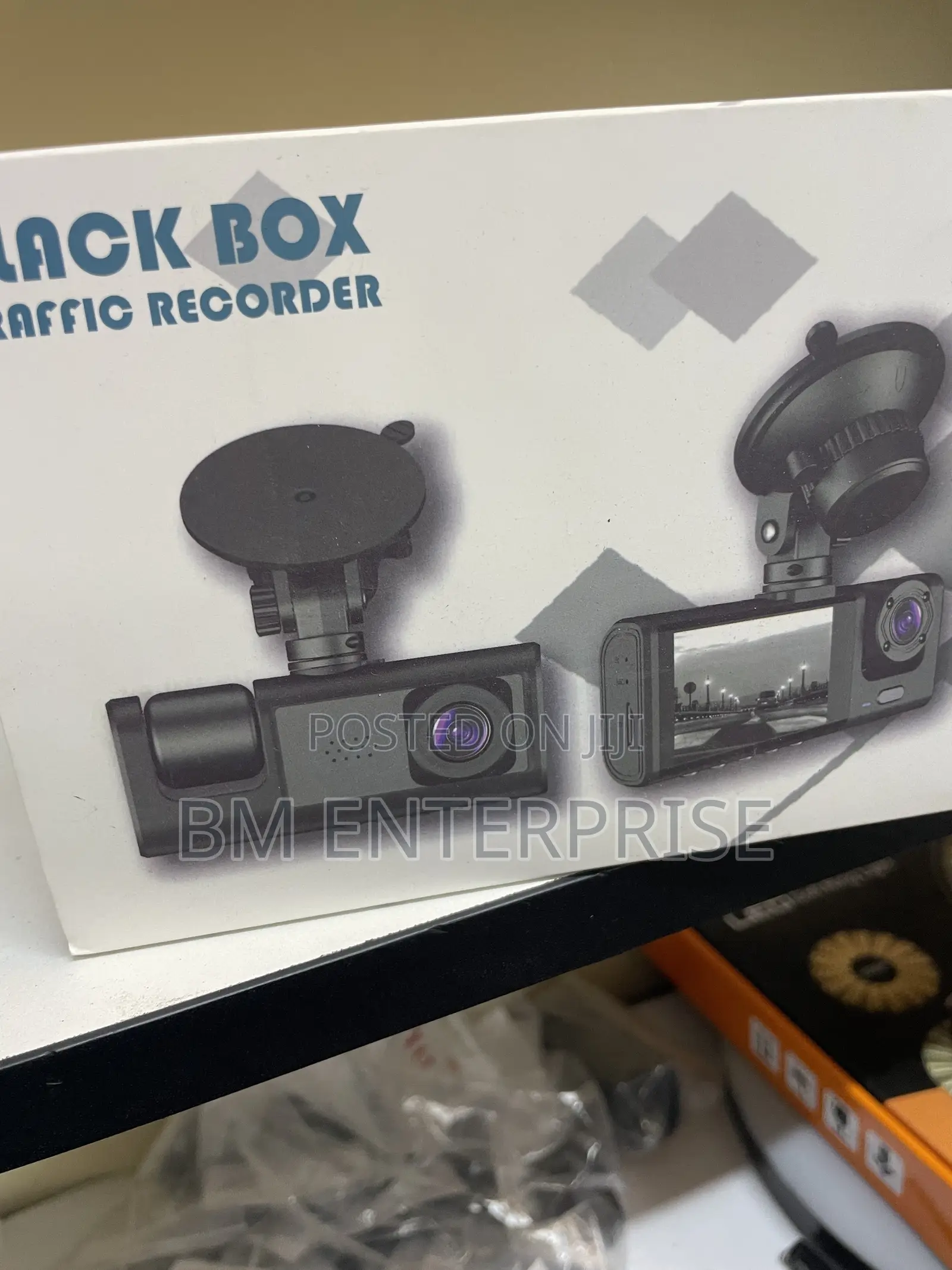 3 in 1 Black Box Dashboard Camera 1080p
