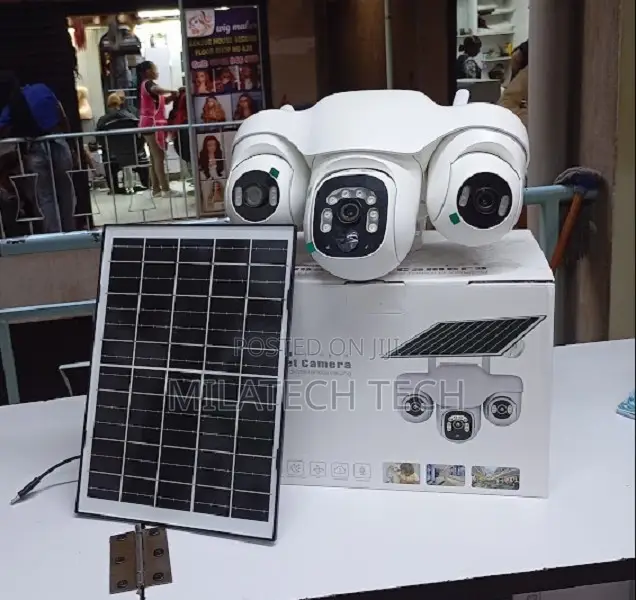 V380 4g Triple Lens PTZ Security Camera – Sim Card