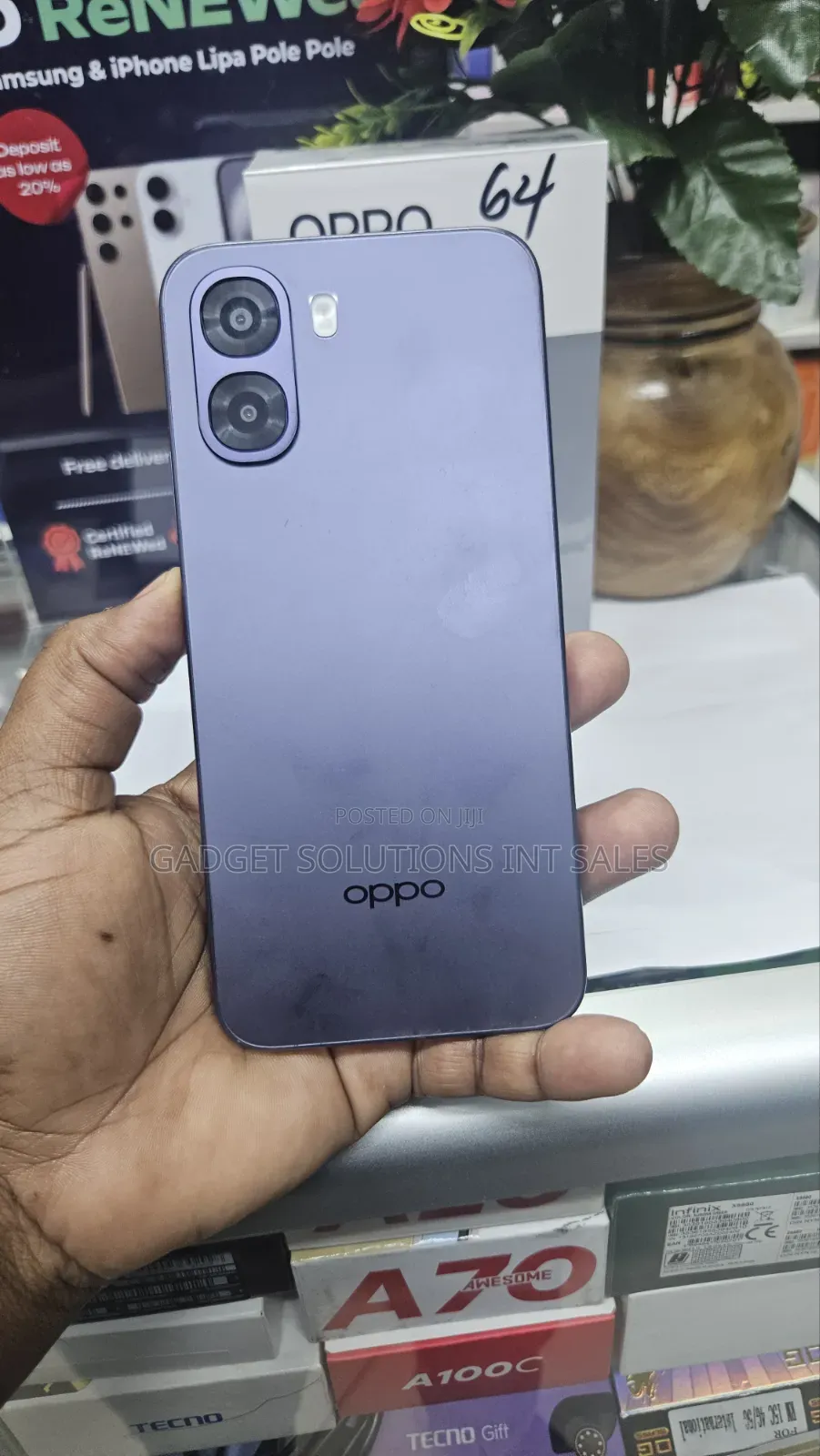 New Oppo A6x 64 GB Blue