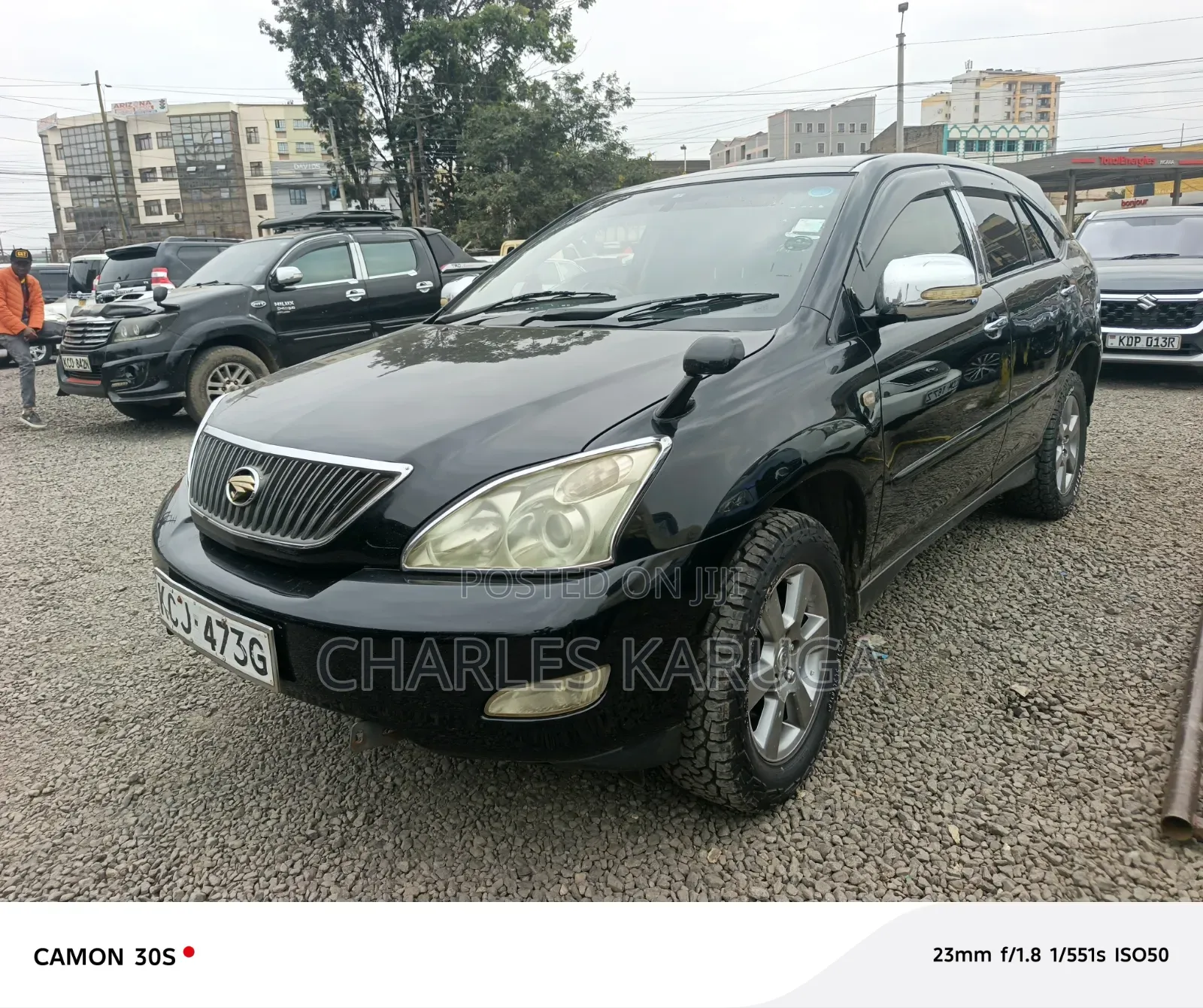 Toyota Harrier 2009 Black