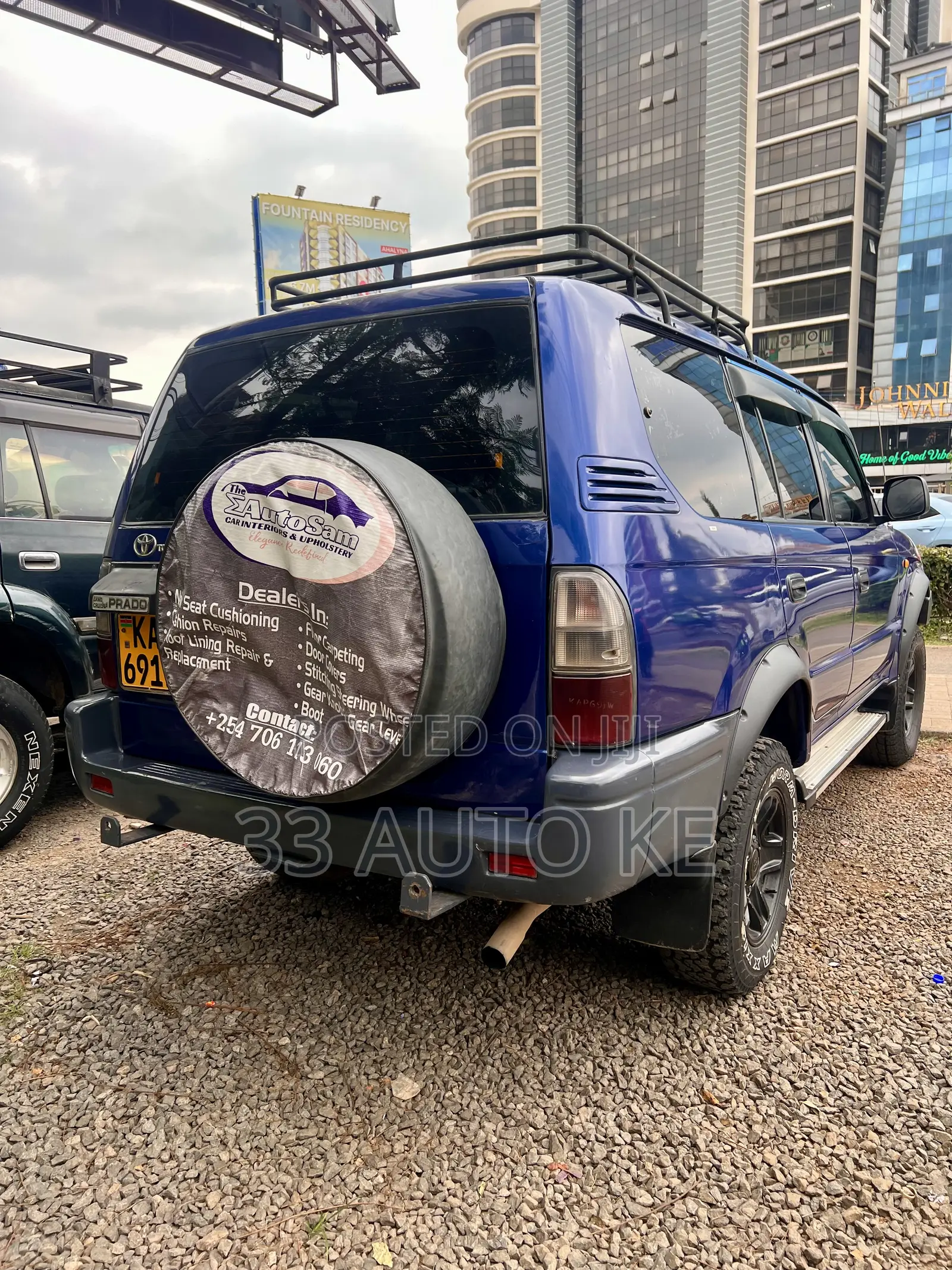 Toyota Land Cruiser Prado 2002 Blue