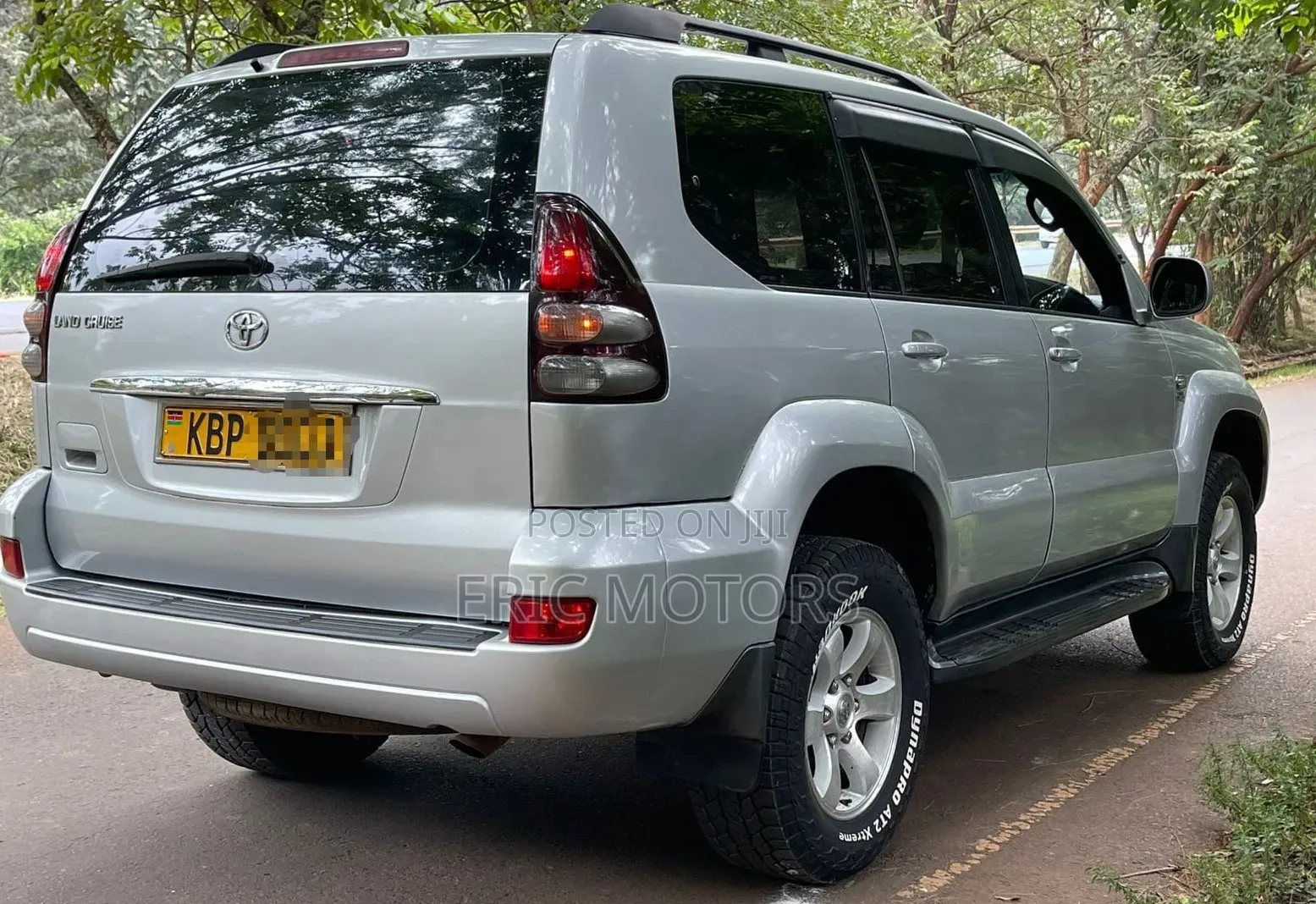 Toyota Land Cruiser Prado 2004 Silver