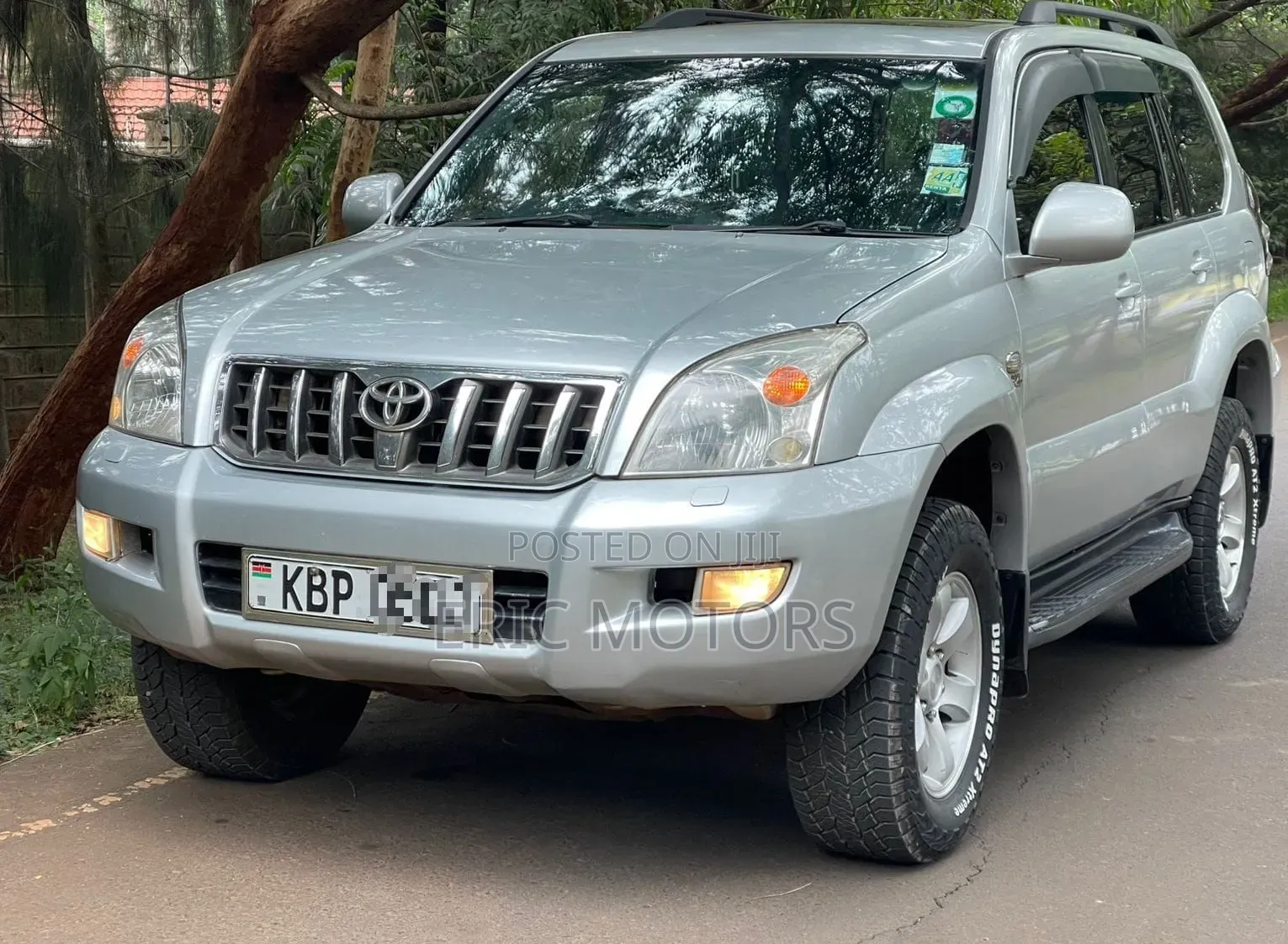 Toyota Land Cruiser Prado 2004 Silver
