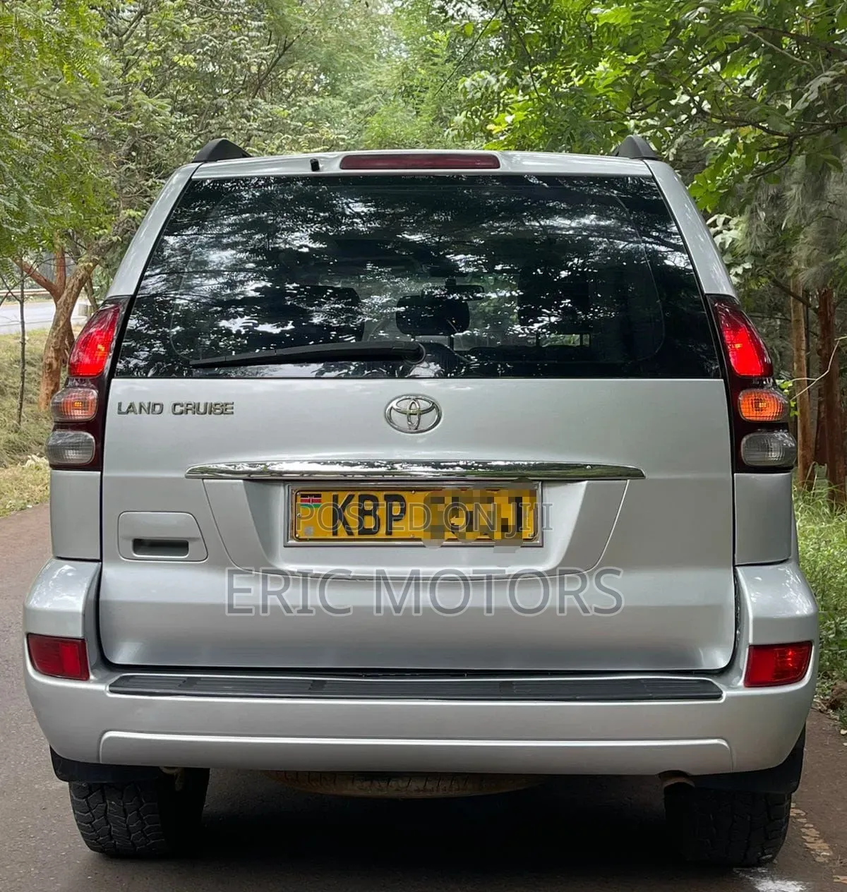 Toyota Land Cruiser Prado 2004 Silver