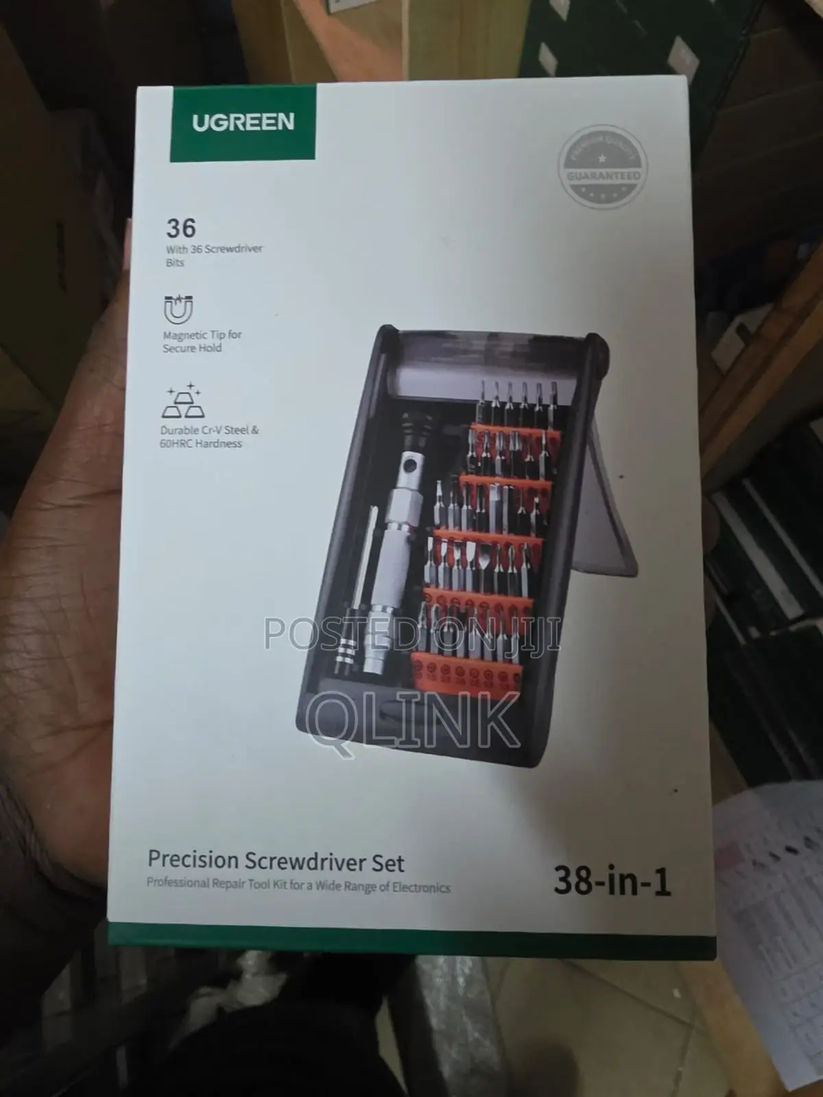 Ugreen 38-in-1 Aluminum Alloy Screwdriver Set