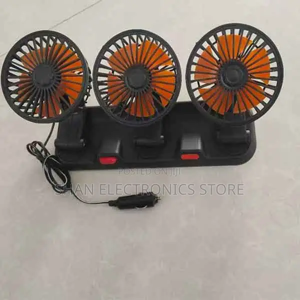 Triple Head Car Cooling Fan Triple Car Fan 888 High Power