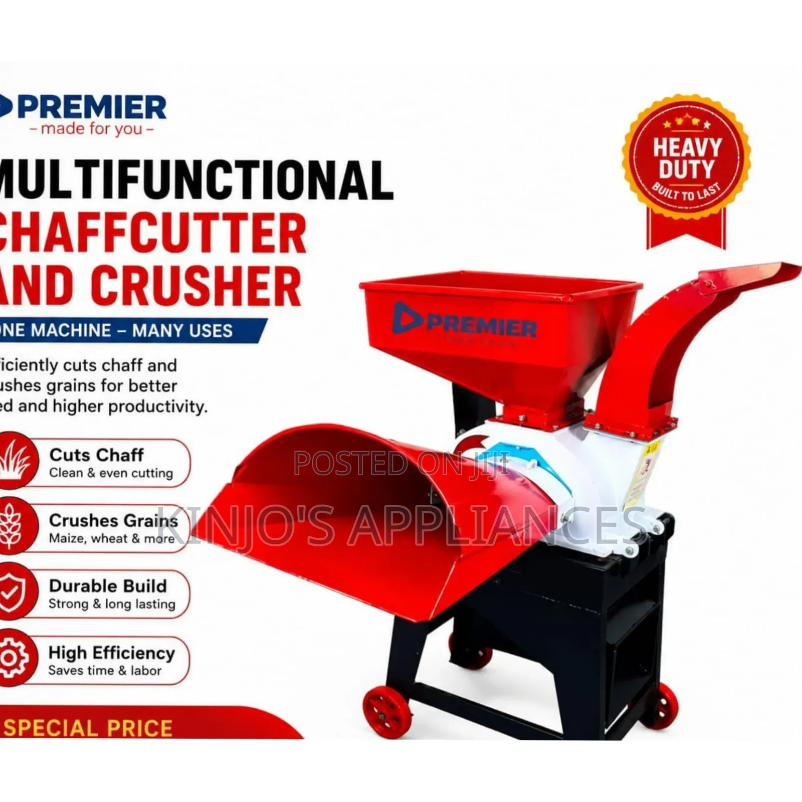 Premier Multifunctional Chaffcutter And Crusher