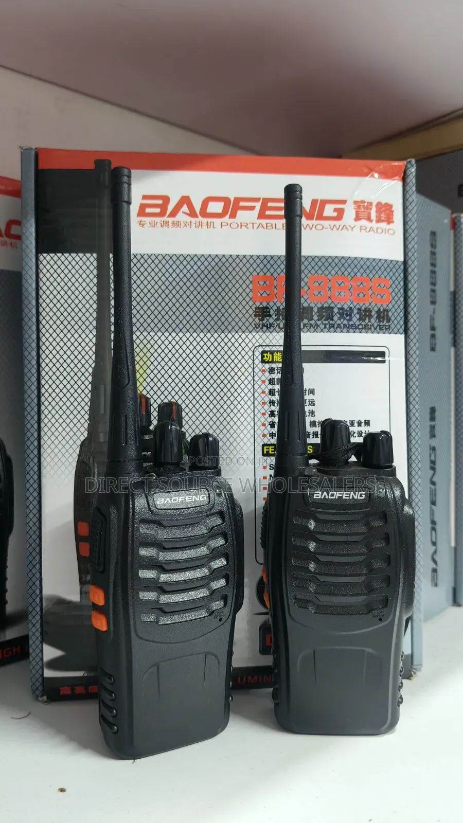 Baofeng Bf-888s Long Range Two-Way Radio