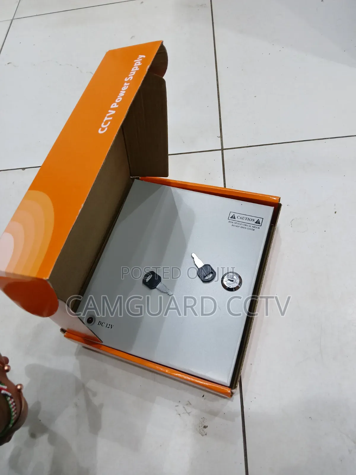 12v 10a Cctv Power Supply Enclosed Metal Box Adapter