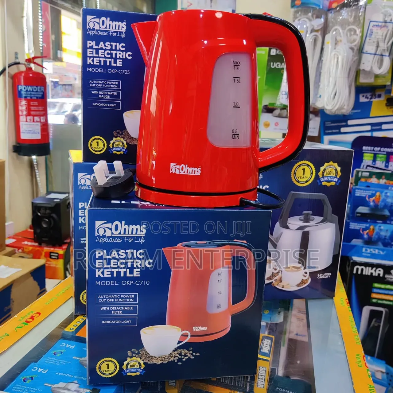 Ohms Cordless Kettle C705/C710