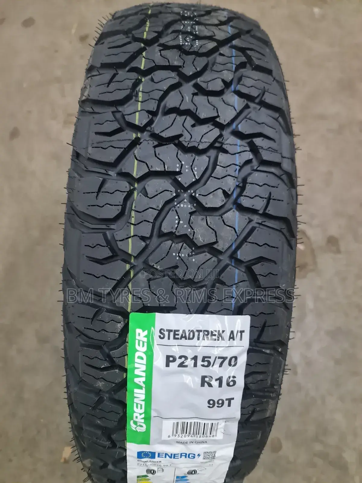 215 /70 R16 Grenlander Tires (Steadtrek) All Terrain.