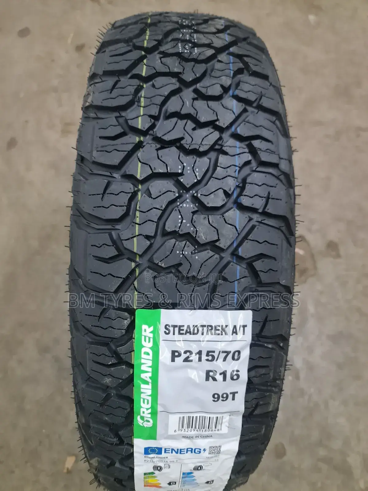 215 /70 R16 Grenlander Tires (Steadtrek) All Terrain.