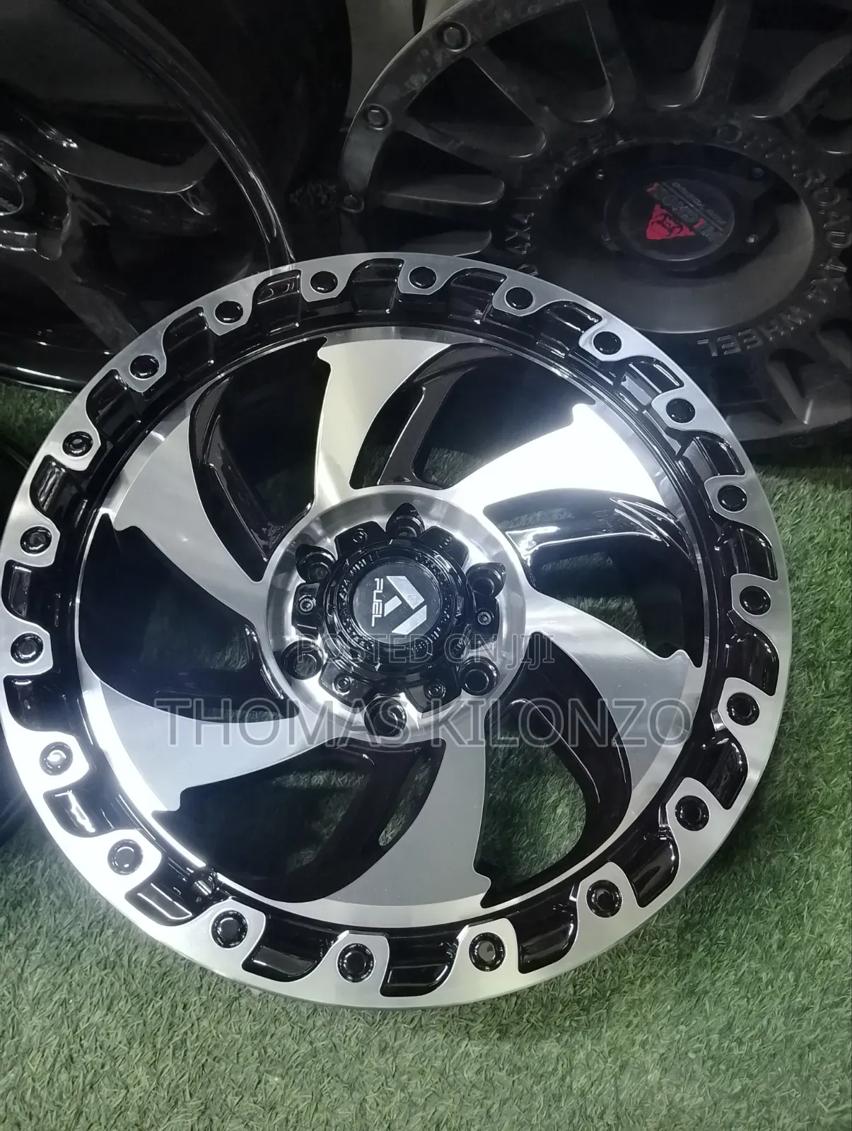 Size 17 4*4 Prado Sports Rims Set