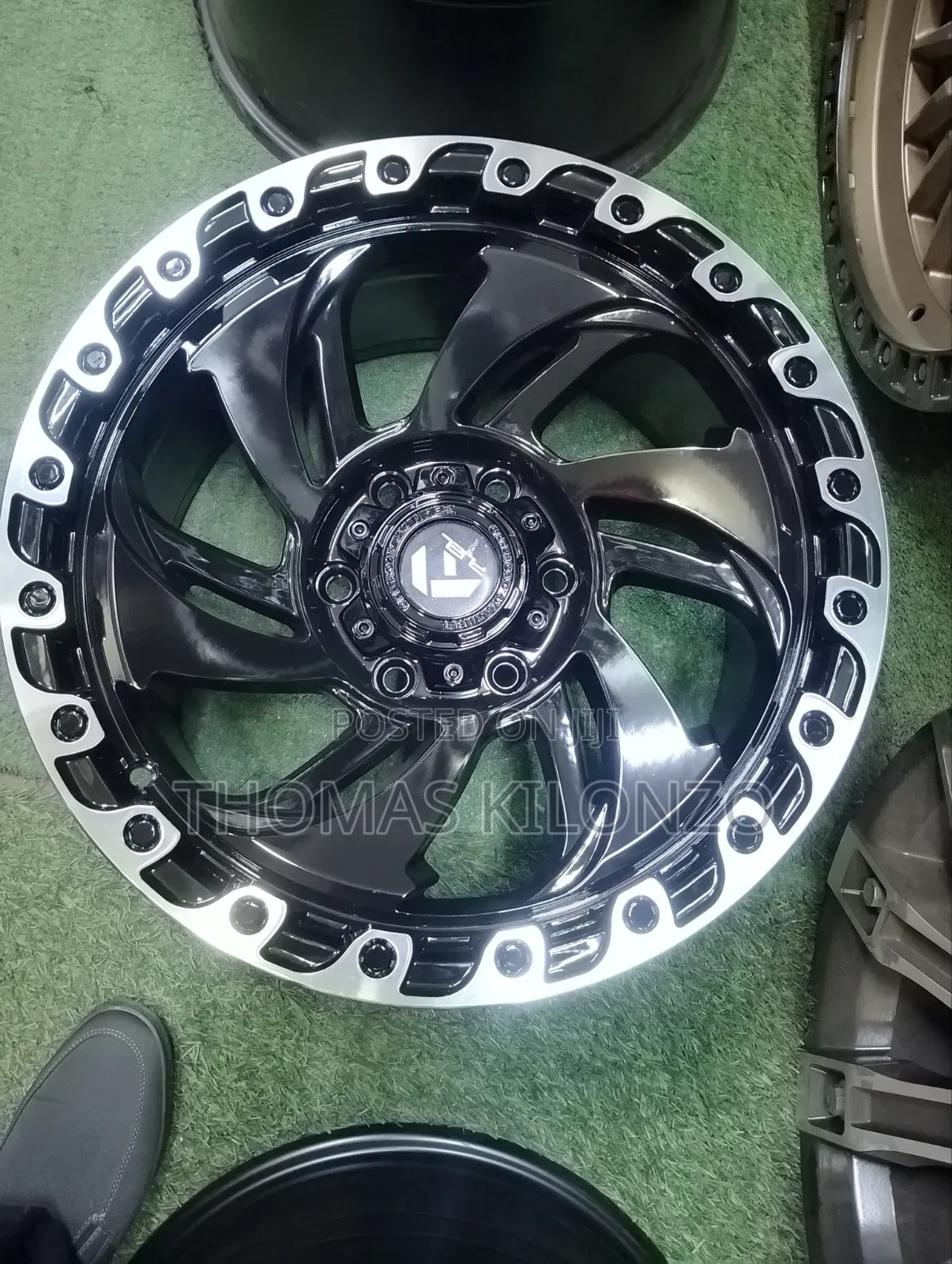Size 17 4*4 Prado Sports Rims Set