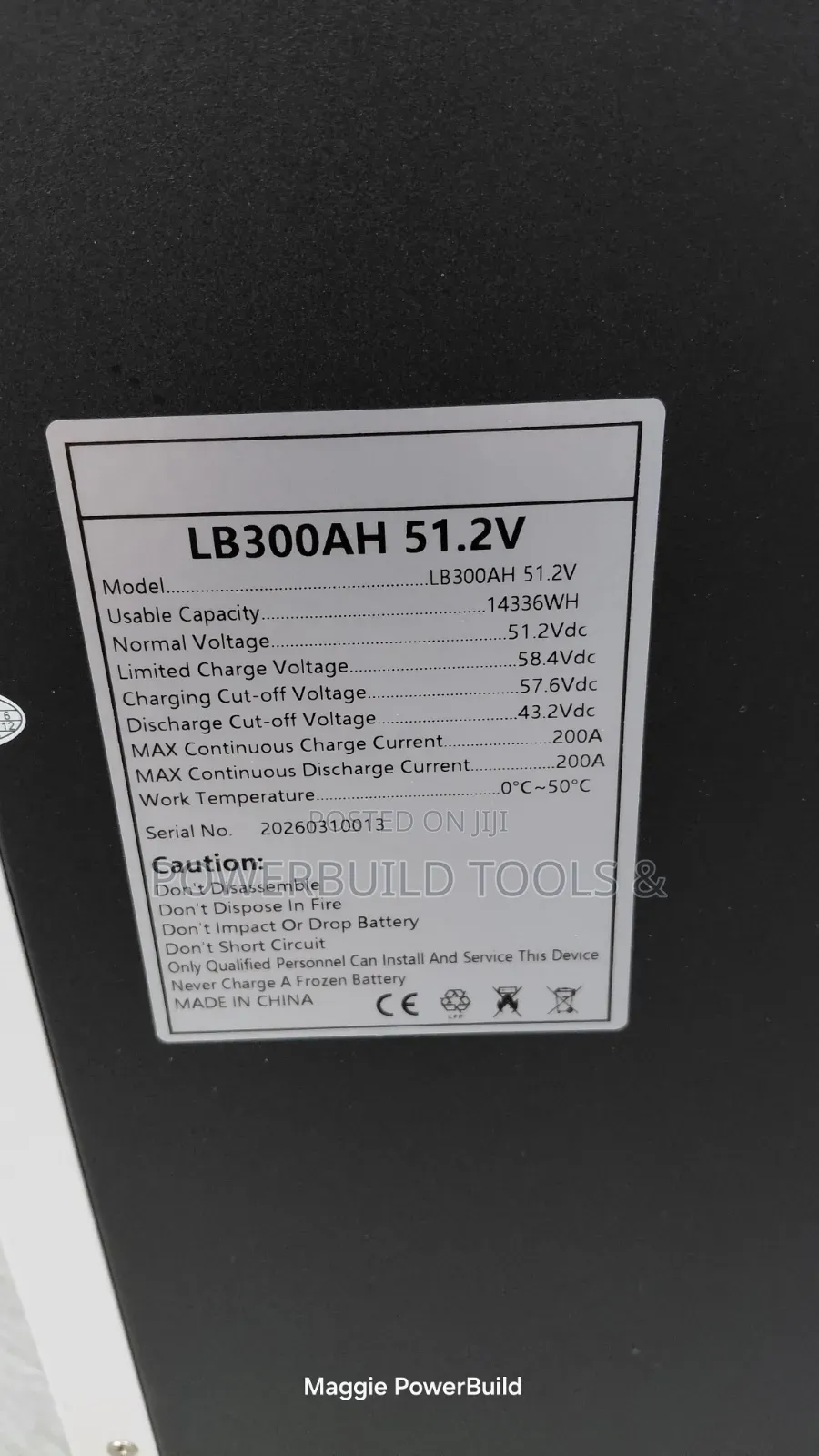 New Model Hepu 15kwh 51.2v 300ah Lithium Battery