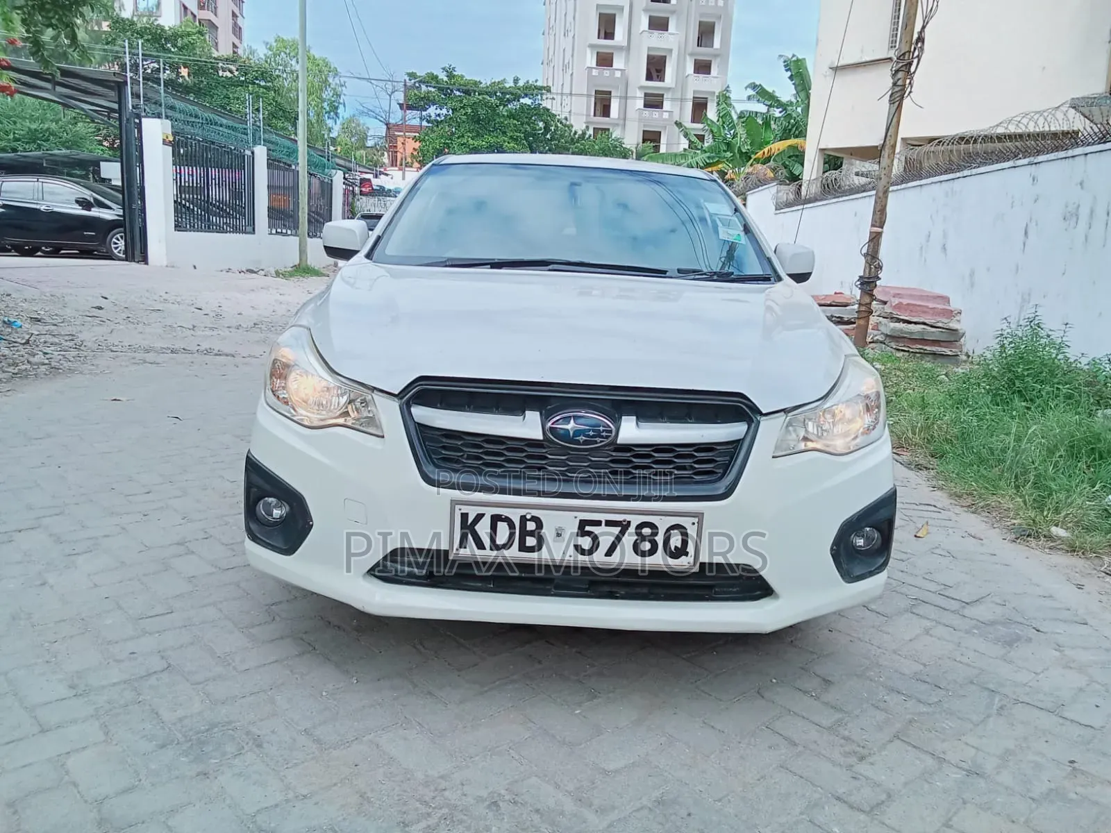 Subaru Impreza WRX STI 2013 White