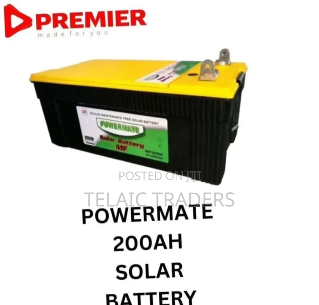 Premier Powermate 200ah Solar Battery