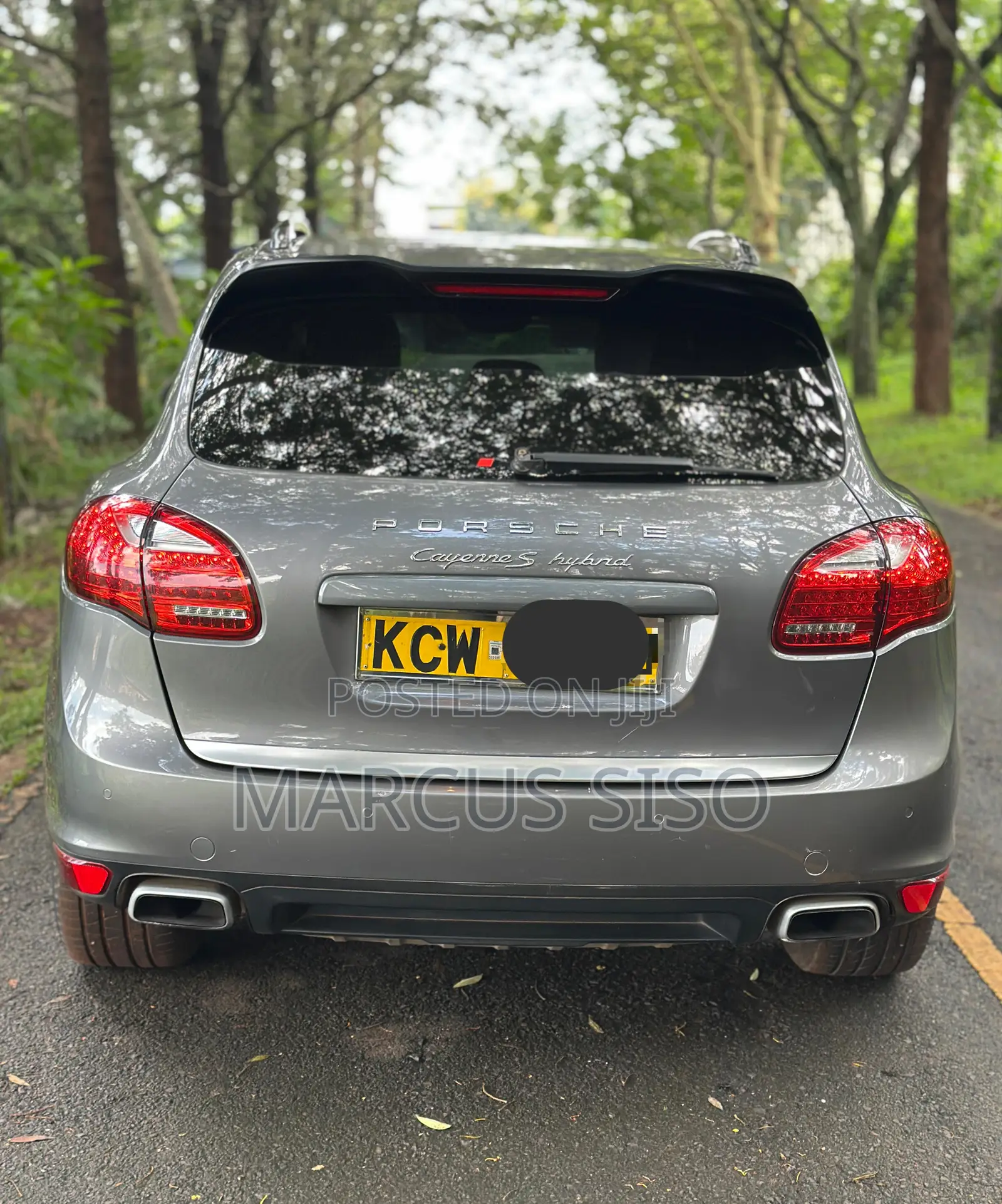 Porsche Cayenne S Hybrid 2013 Gray