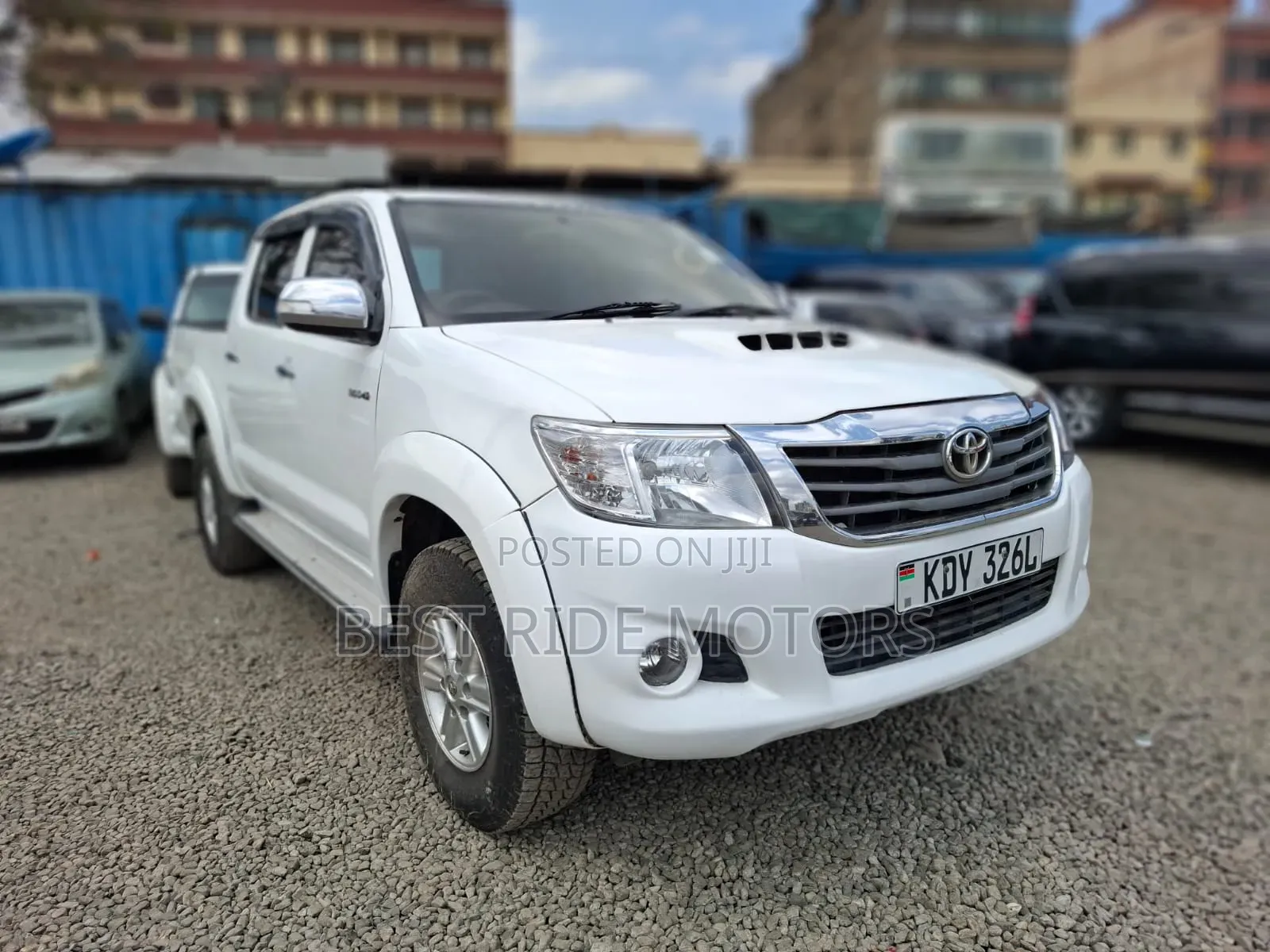 Toyota Hilux 3.0 D-4D 4x4 2015 White