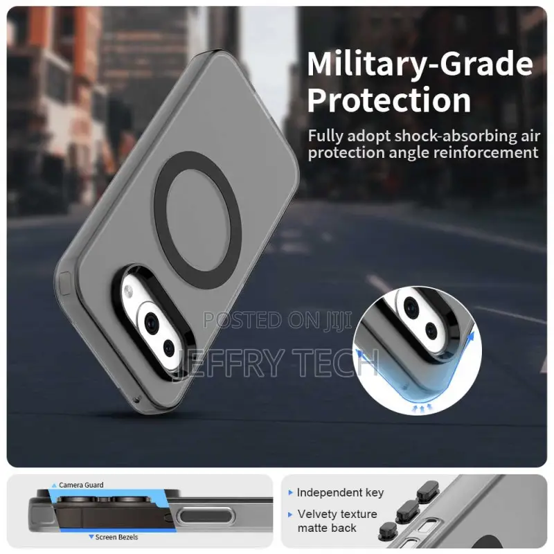 Google Pixel 9a Case Magsafe Compatible Sobriété