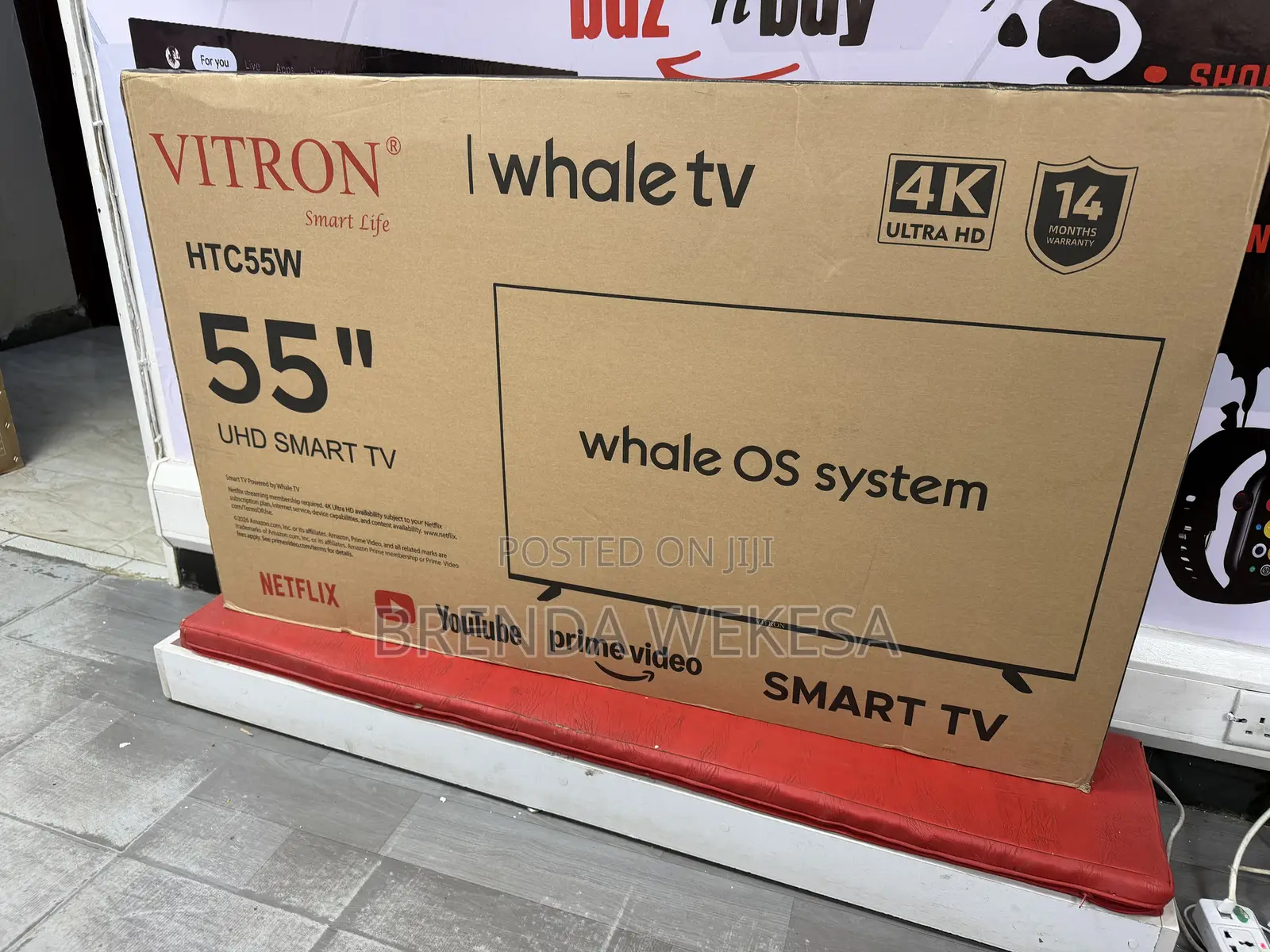 Vitron 55 Smart Tv Htc55w Uhd Smart Webos Tv New 2026 Model