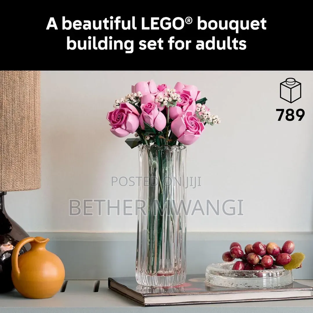 Lego Bouquet of Pink Roses