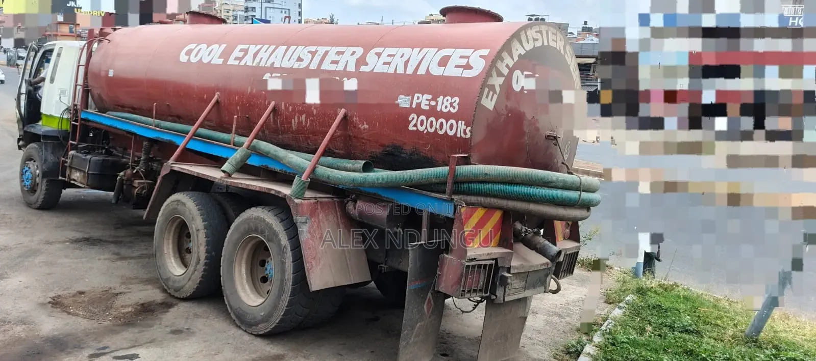 Mitsubishi Mahewa Miguu Kumi Exhauster