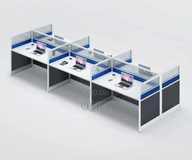 Office Workstation : 6-Seater Staff Office Workstation