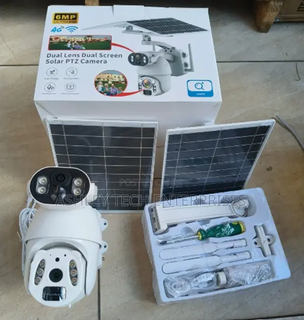 Ubox Ultra 4g 6mp Outdoor Solar PTZ Camera